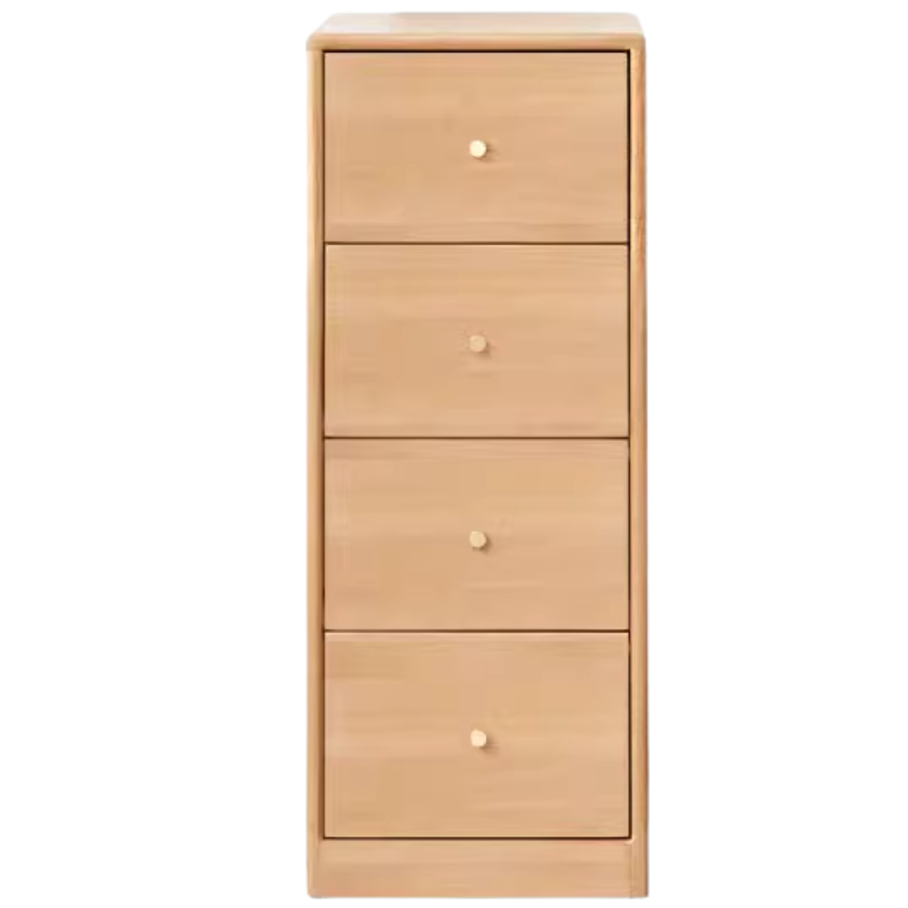 Oak, Beech Solid Wood Chest of Drawers, Multi-Functional Storage Cabinet Combination