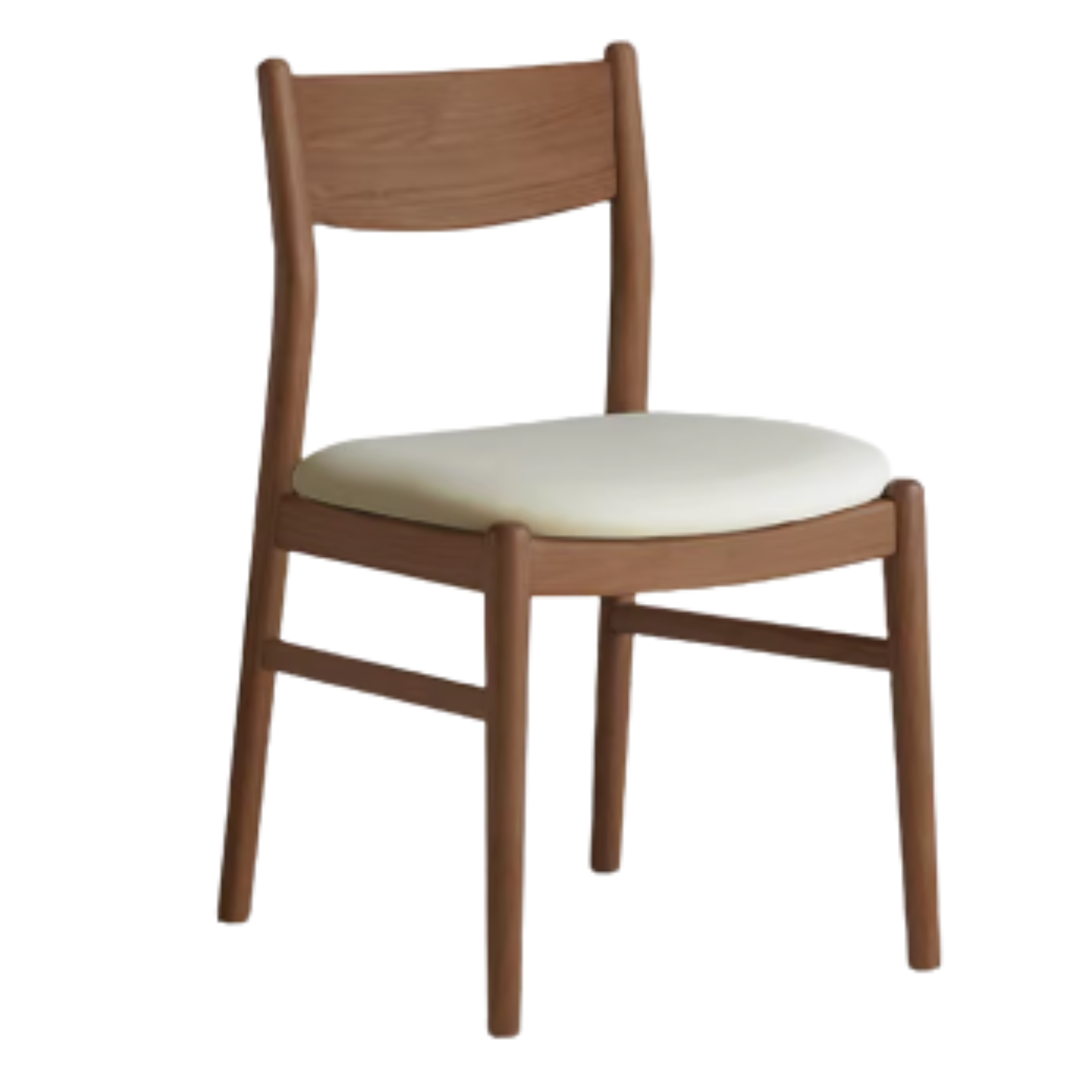 4 pcs Black Walnut, Ash, Oak, White Oak, Beech, Sandalwood Solid Wood Dining Chair Retro