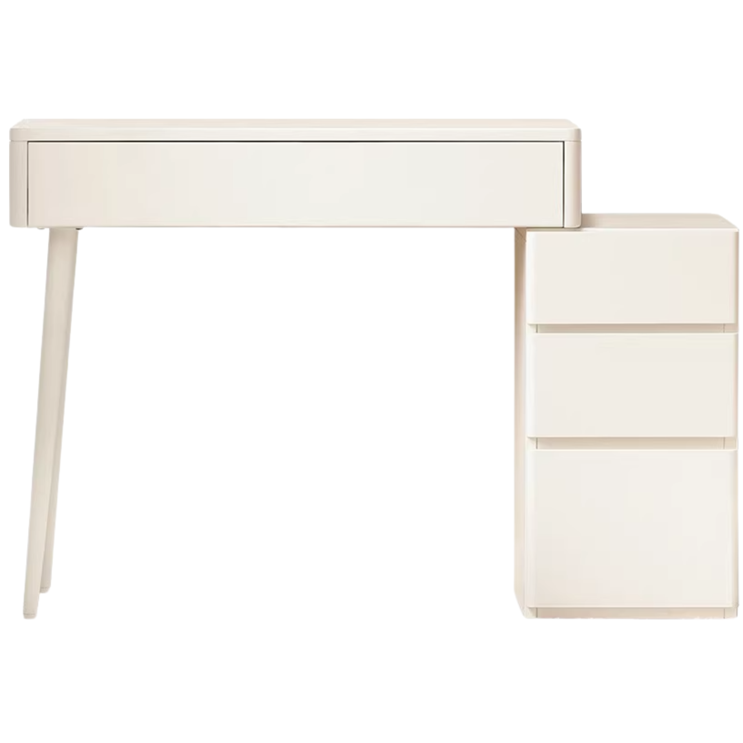 Poplar Solid Wood Telescopic Dressing Table