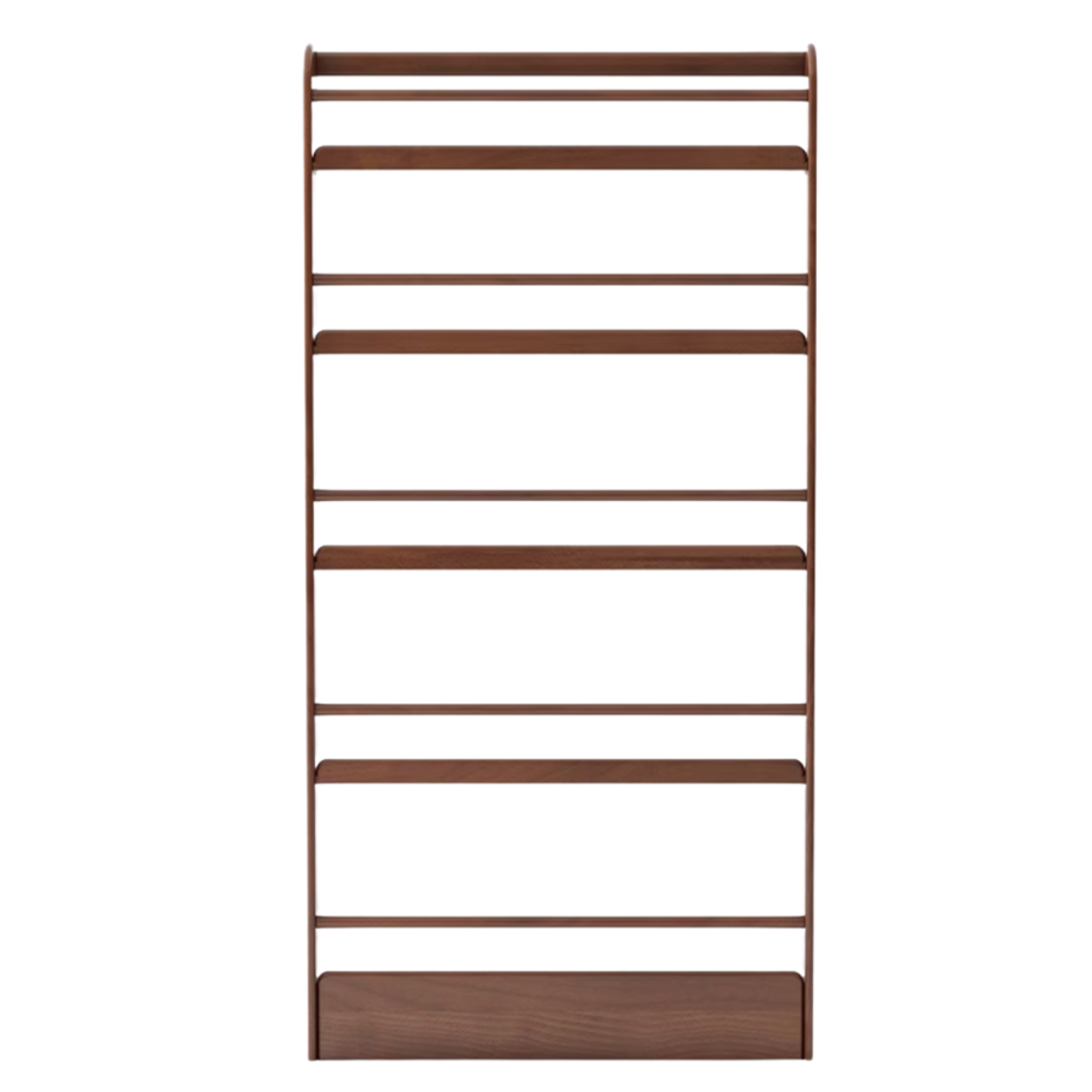 Oak, Beech Solid Wood Wall-mounted Ultra-thin Bookshelf