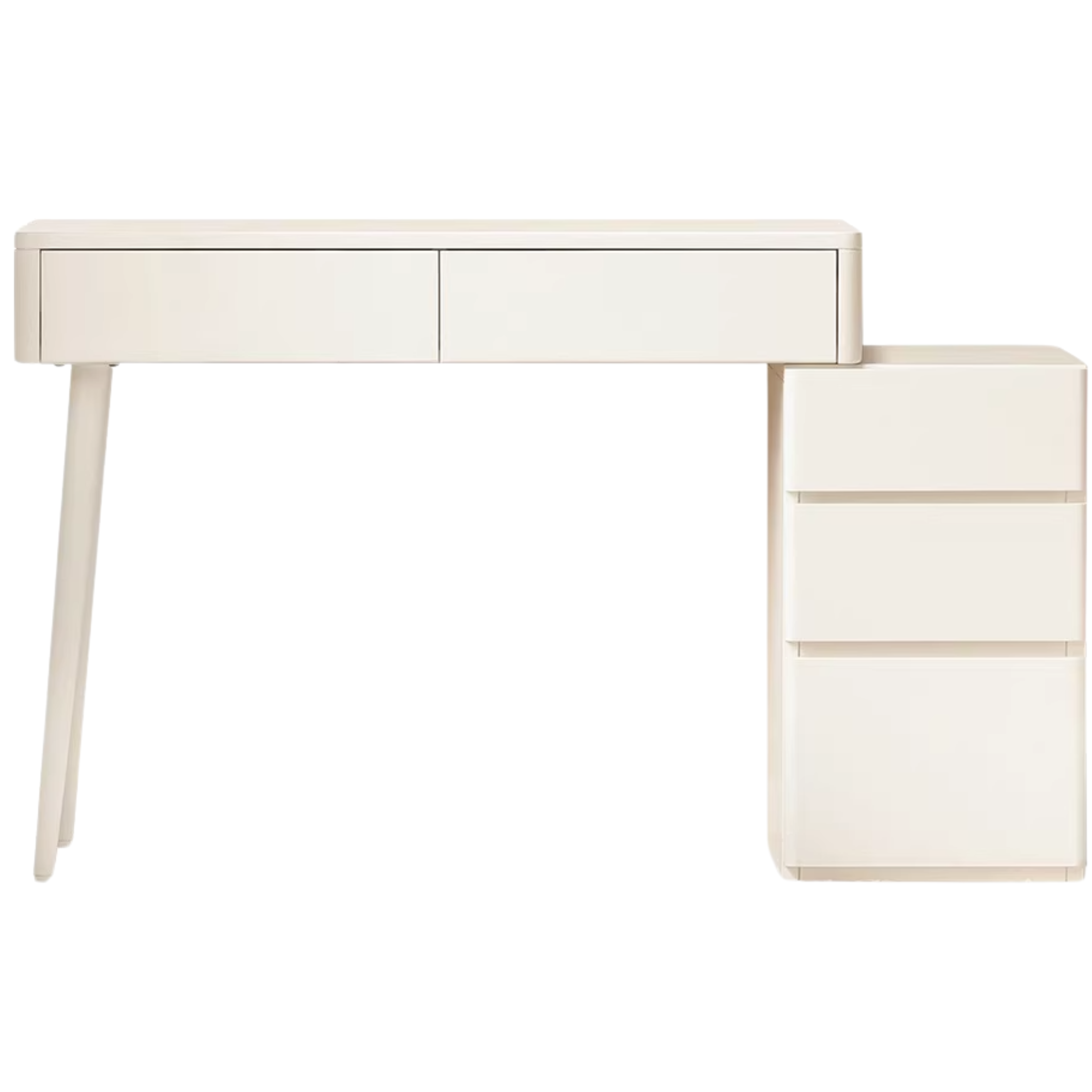 Poplar Solid Wood Telescopic Dressing Table