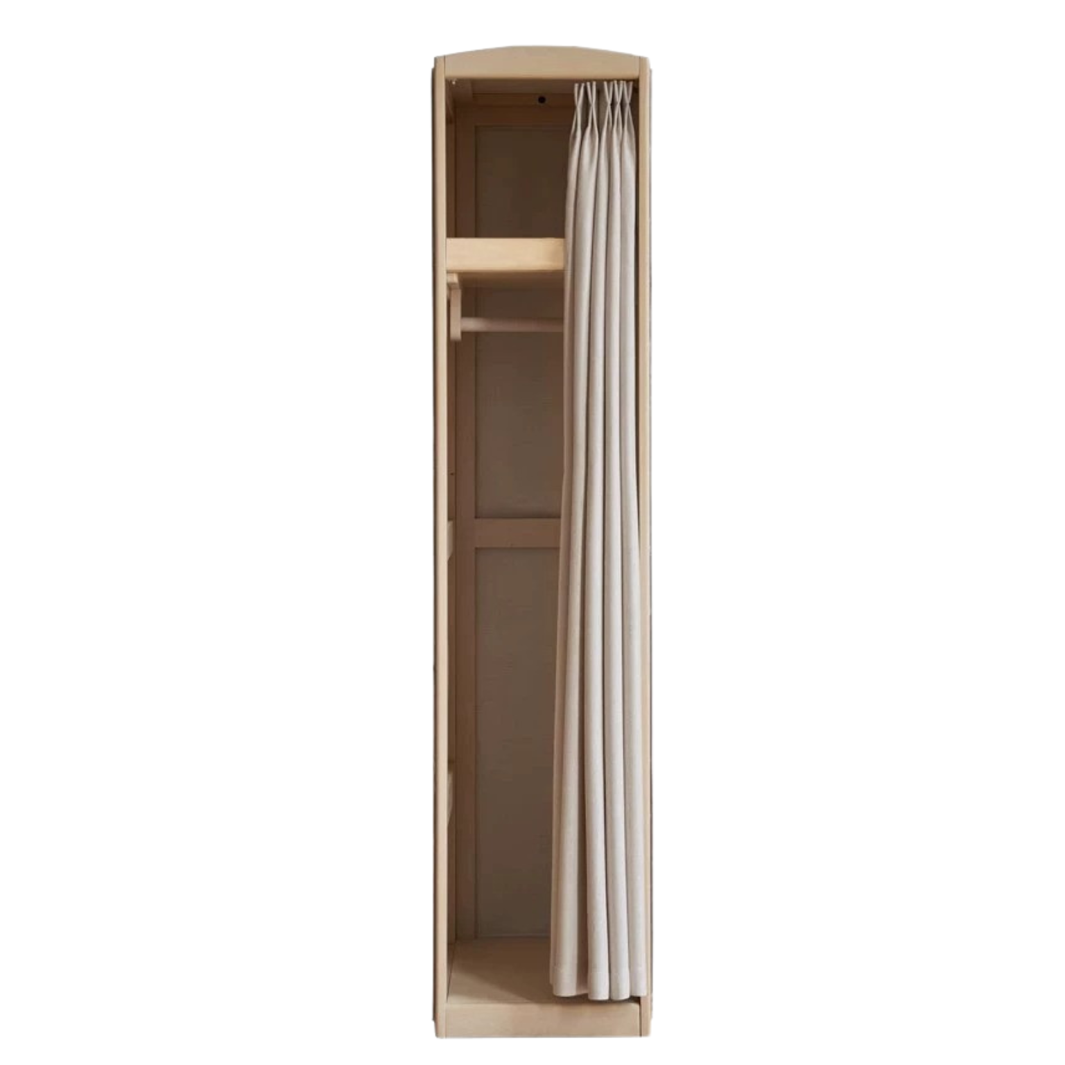 Birch Solid Wood Children's Wardrobe