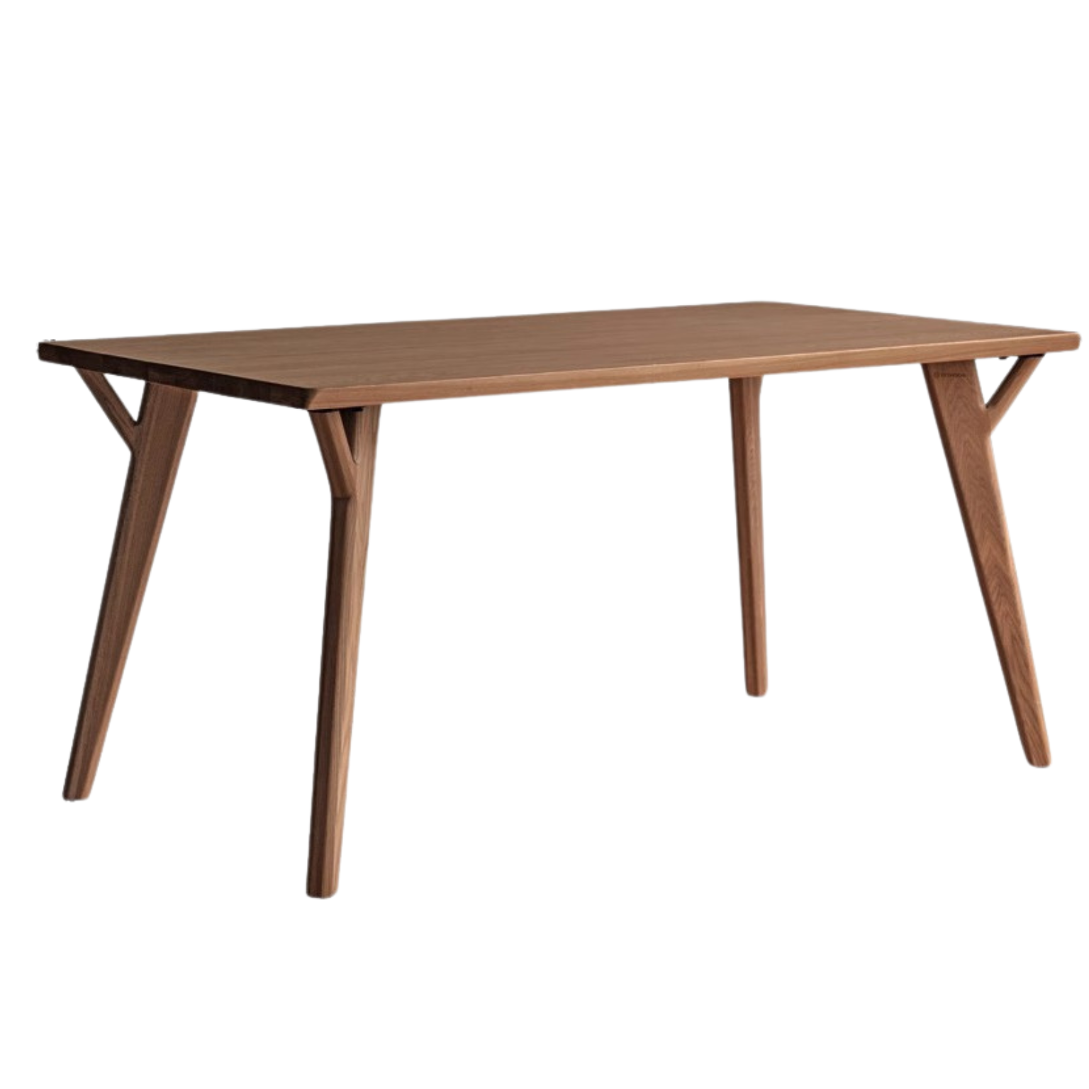 Ash Solid Wood Rectangular Dining Table