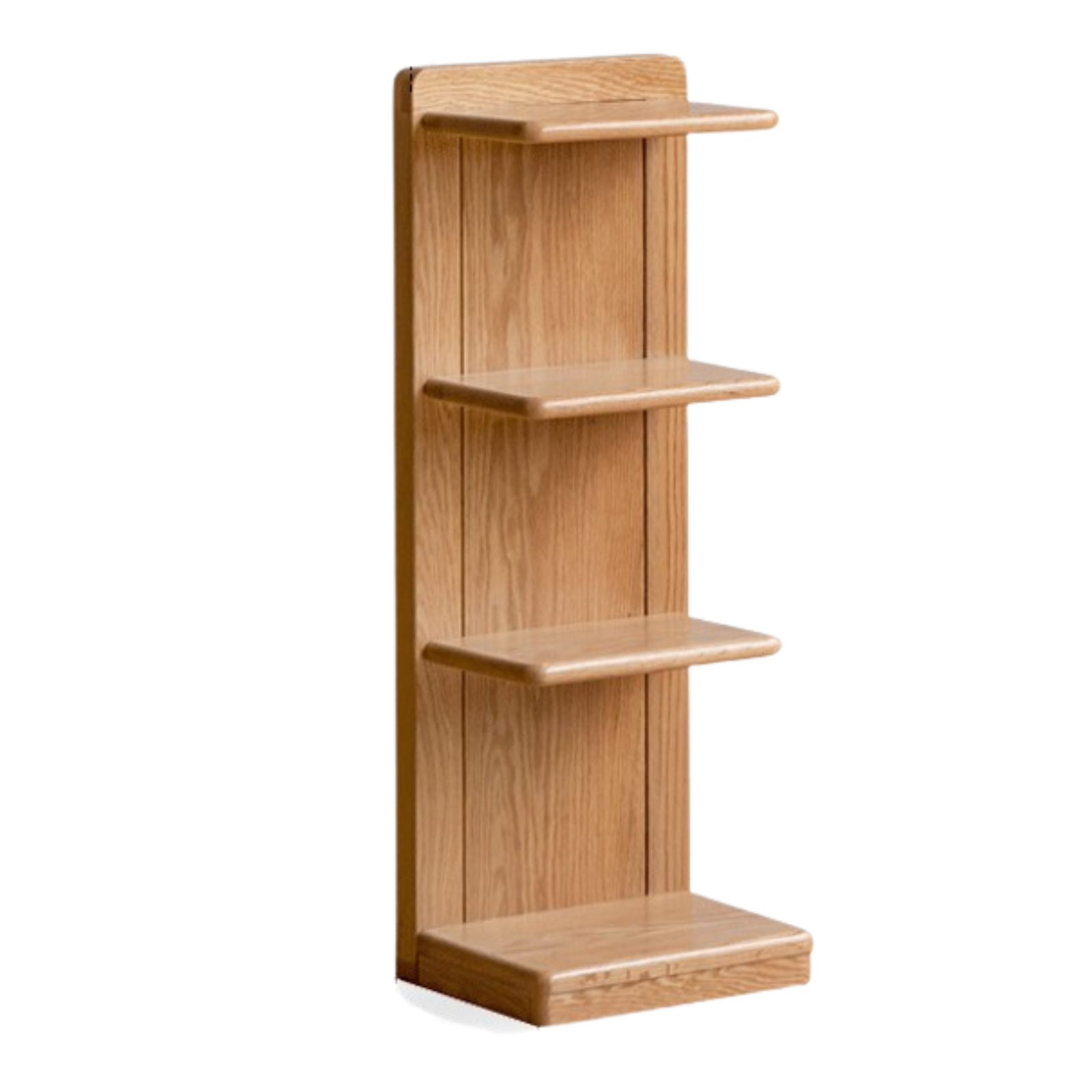 Rubberwood, Oak Solid Wood Multi-layer Storage Rack
