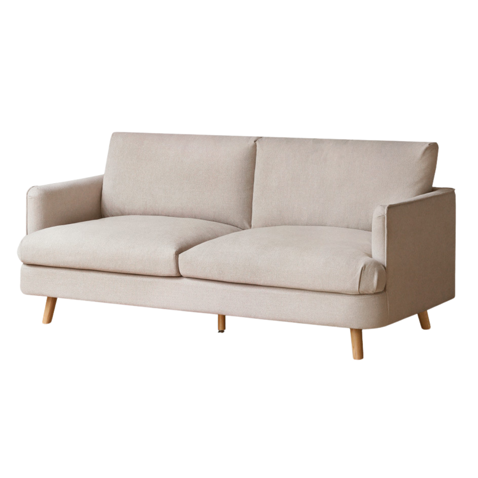 Velvet Retro Straight-row Sofa