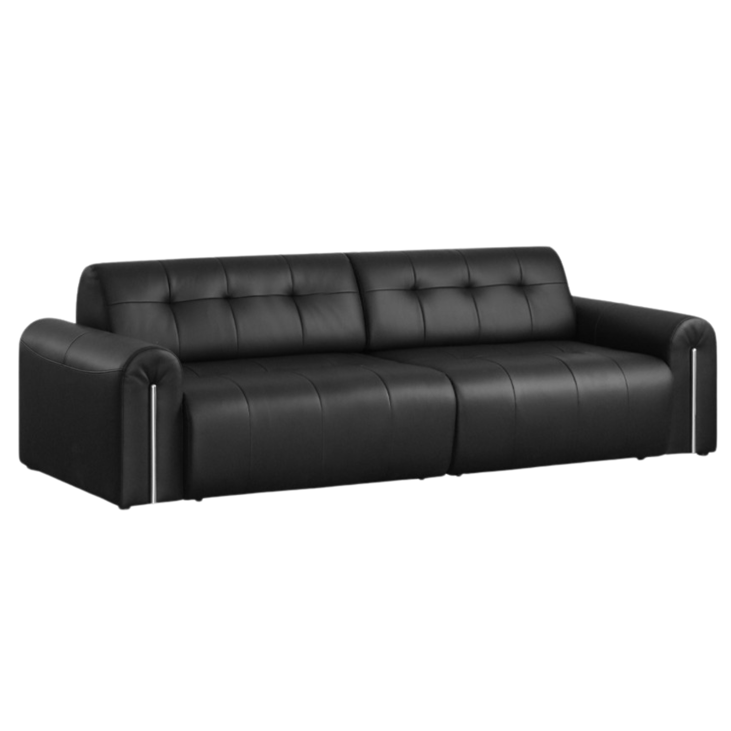Fabric Electric Italian Style Sitting and Sleeping Sofa.