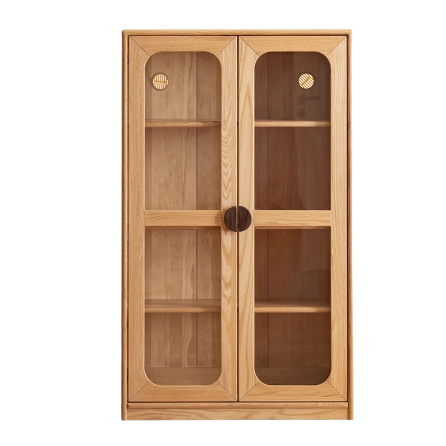 Oak Solid Wood Kids Bookcase Combination Bookshelf