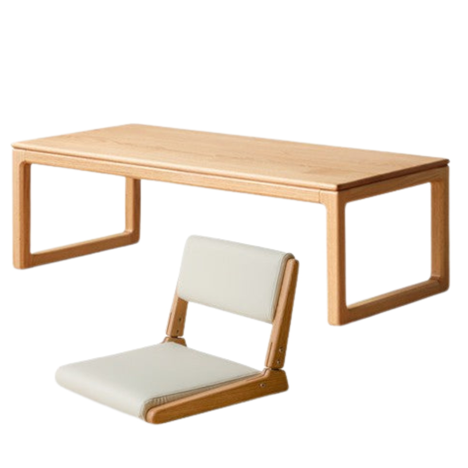 Oak, Black Walnut, Ash Solid Wood Japanese Style Tea Table