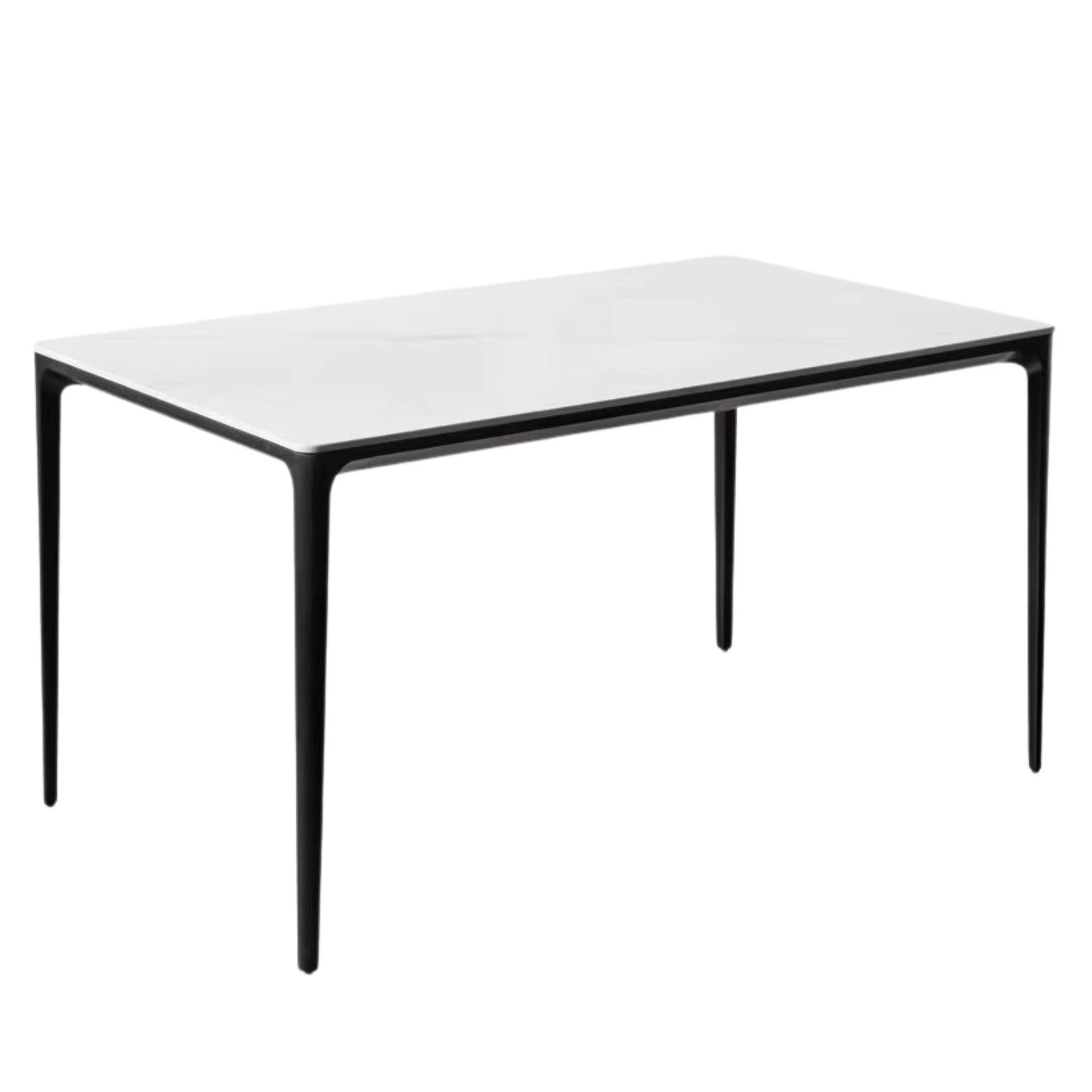 Metal Rock Plate Slate Italian Light Luxury Dining Table