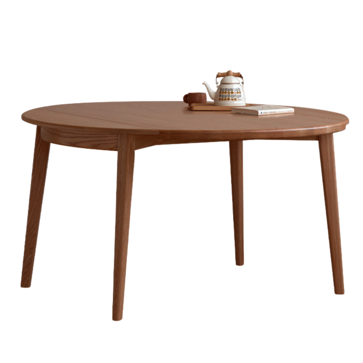 Oak Solid Wood Folding Dining Table