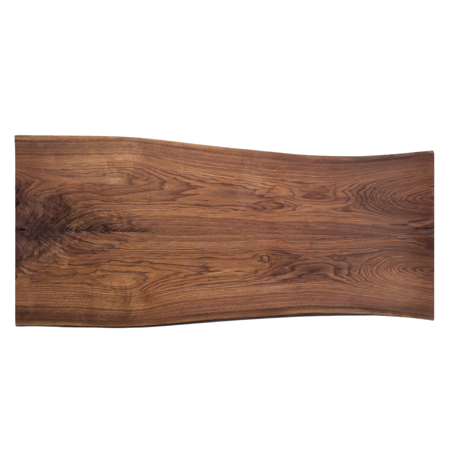 Black Walnut Solid Wood Natural Edge Large Board Dining Table