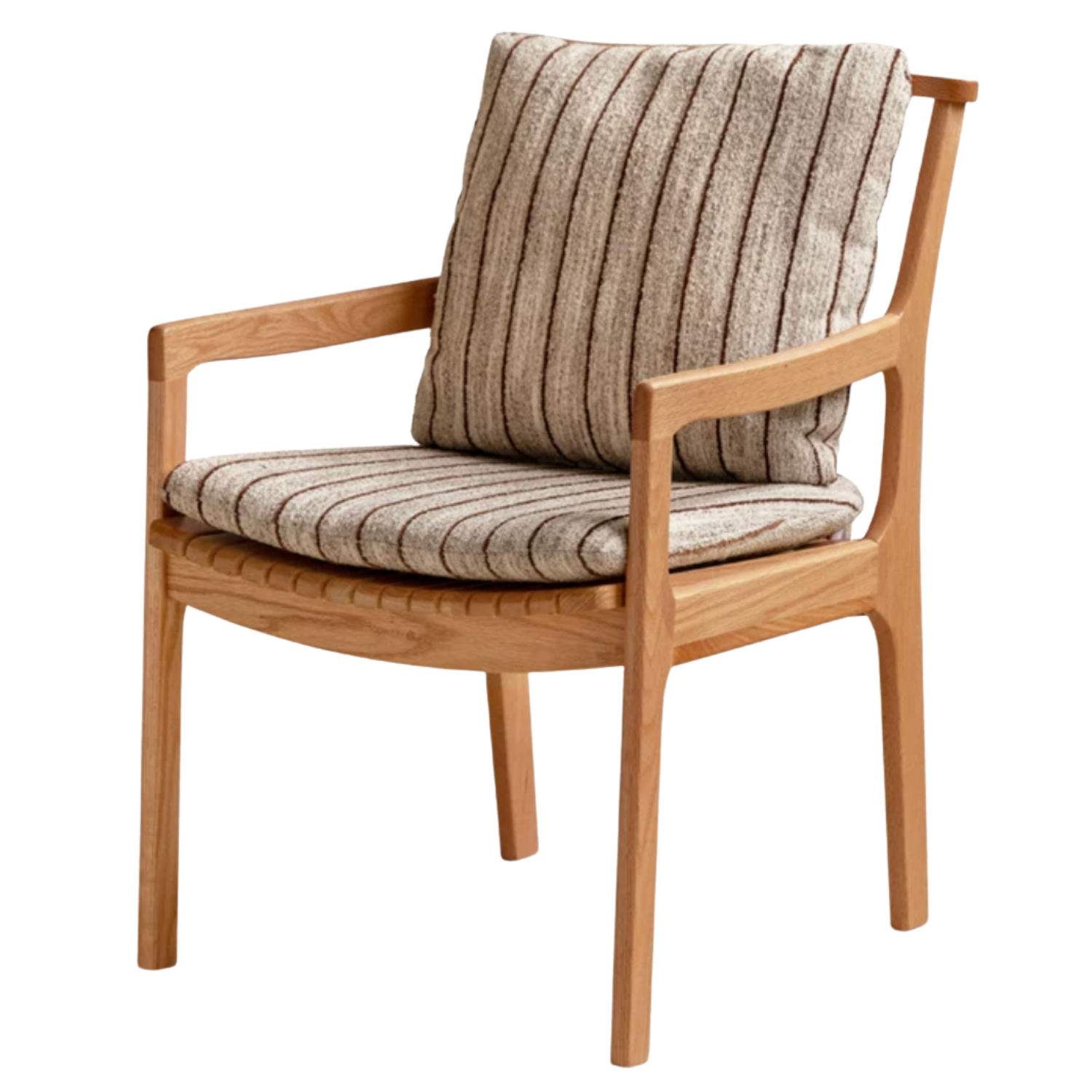 Cherry, Oak, Beech Solid Wood Book Chair Comfortable Soft Back Chair