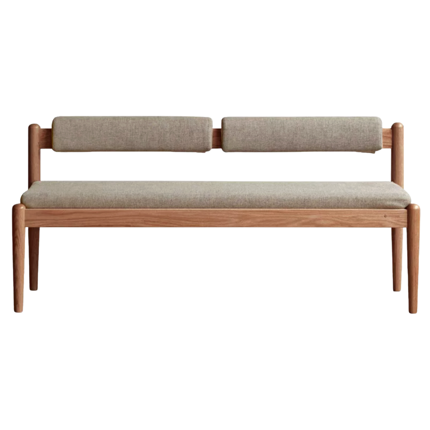 Black Walnut, Oak Solid Wood Soft Bench