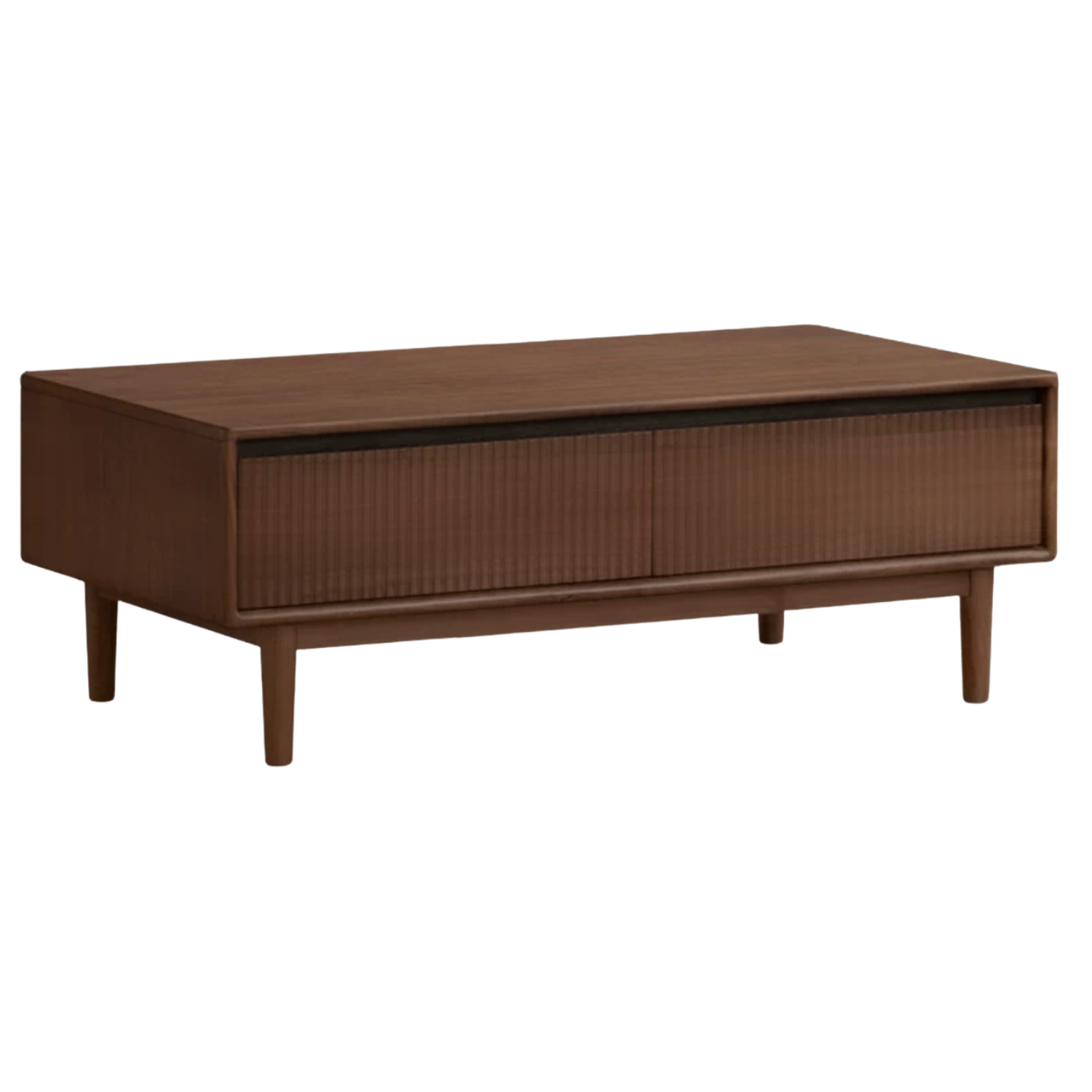 Black Walnut, Rosewood Solid Wood Italian Light Luxury Coffee Table