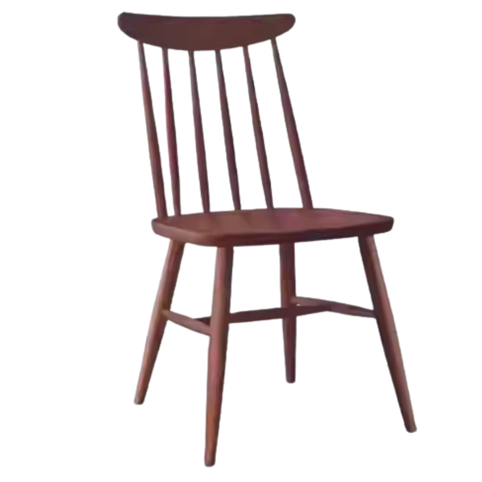 Set 4 pcs Black Walnut, Ash, Oak Solid Wood Windsor Chair