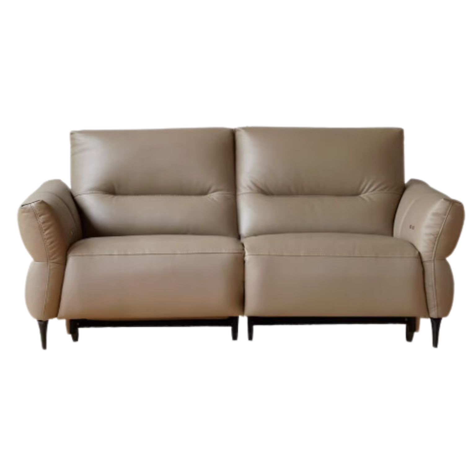 Leather Sofa, Head Layer, Cowhide Electric Sofa.