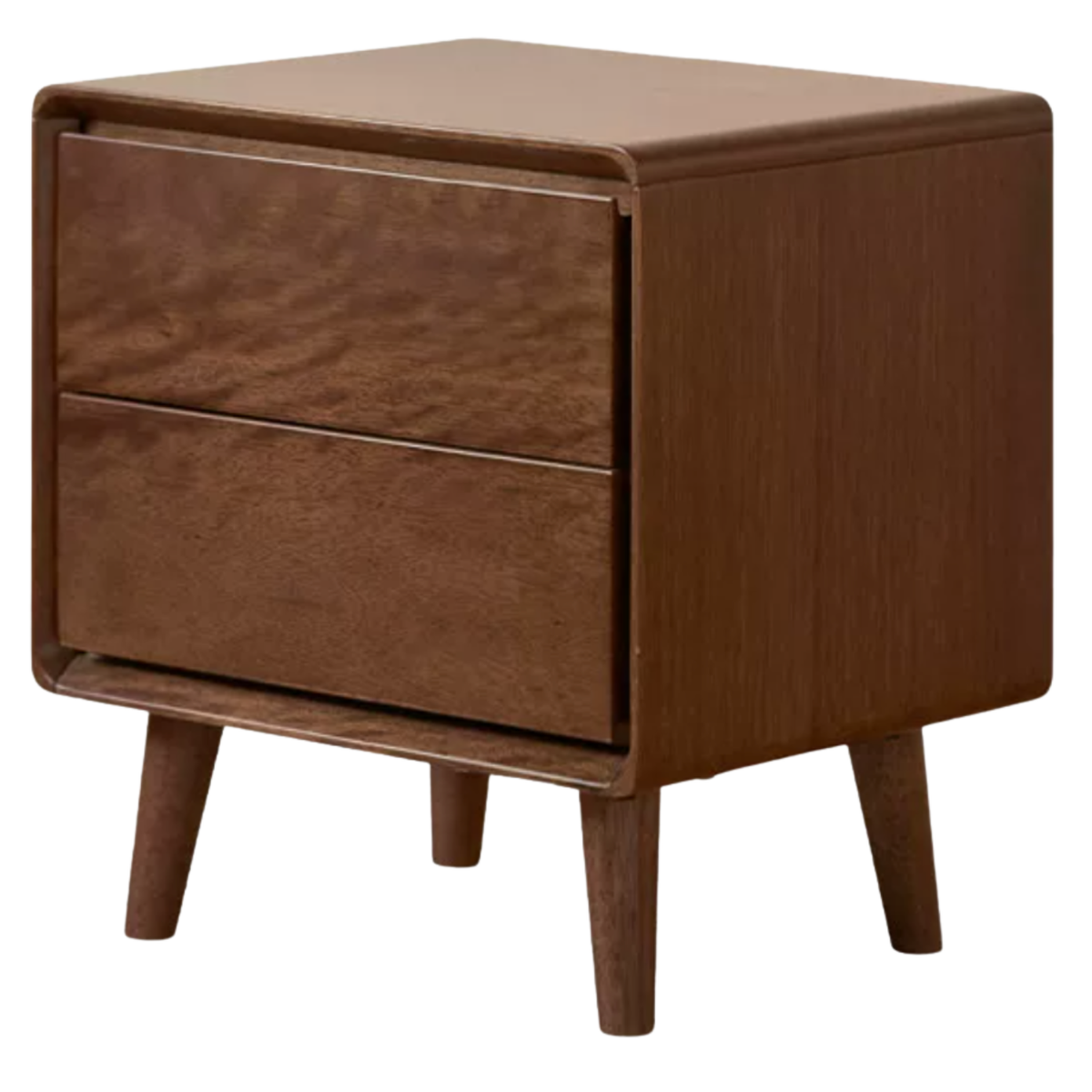 Solid Longan Hardwood Minimalist Style Nightstand