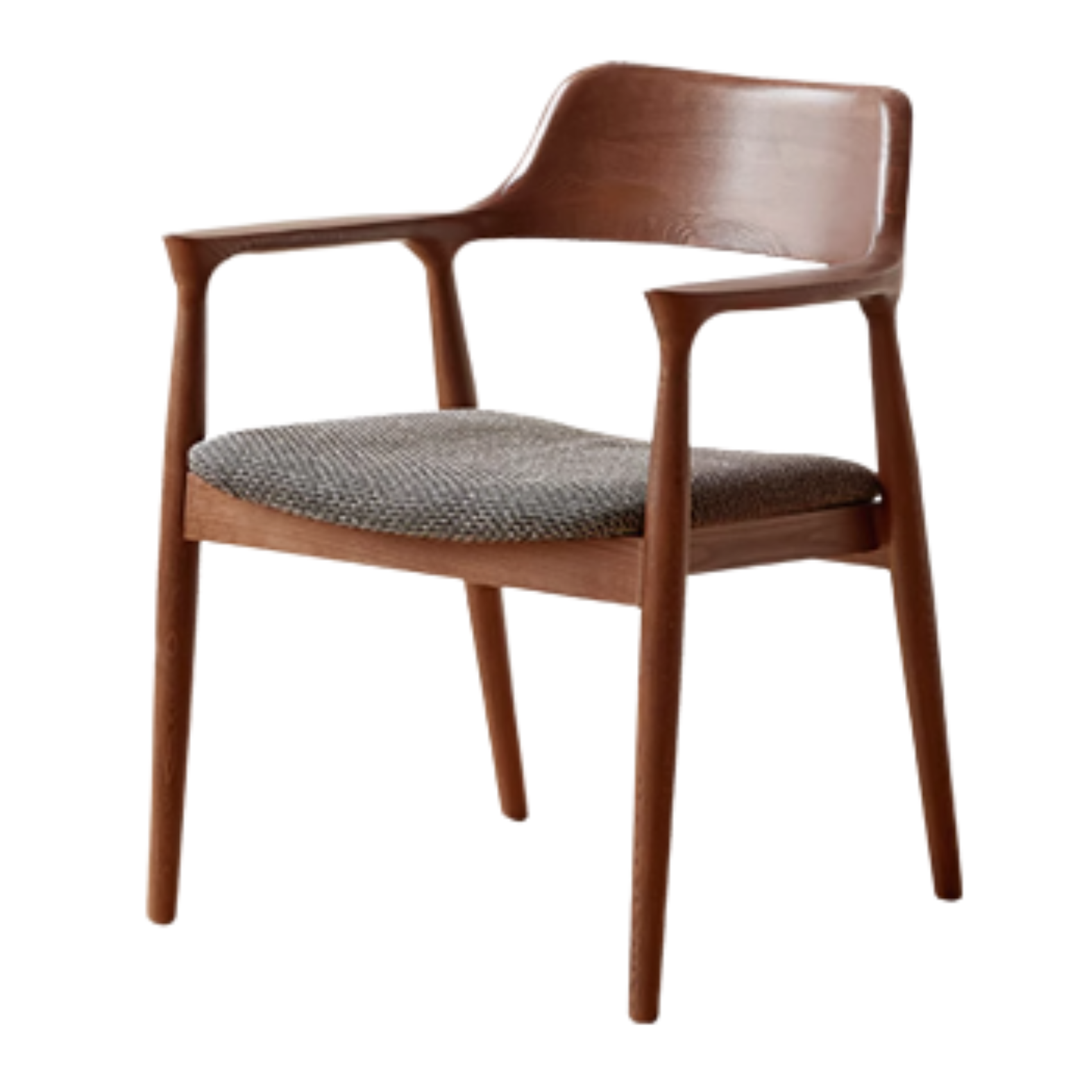 Ash Solid Wood Elegant Armchair