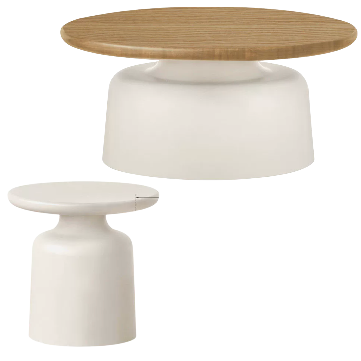 Black Walnut, Solid RubberWood, Oak Solid Wood Coffee Table.