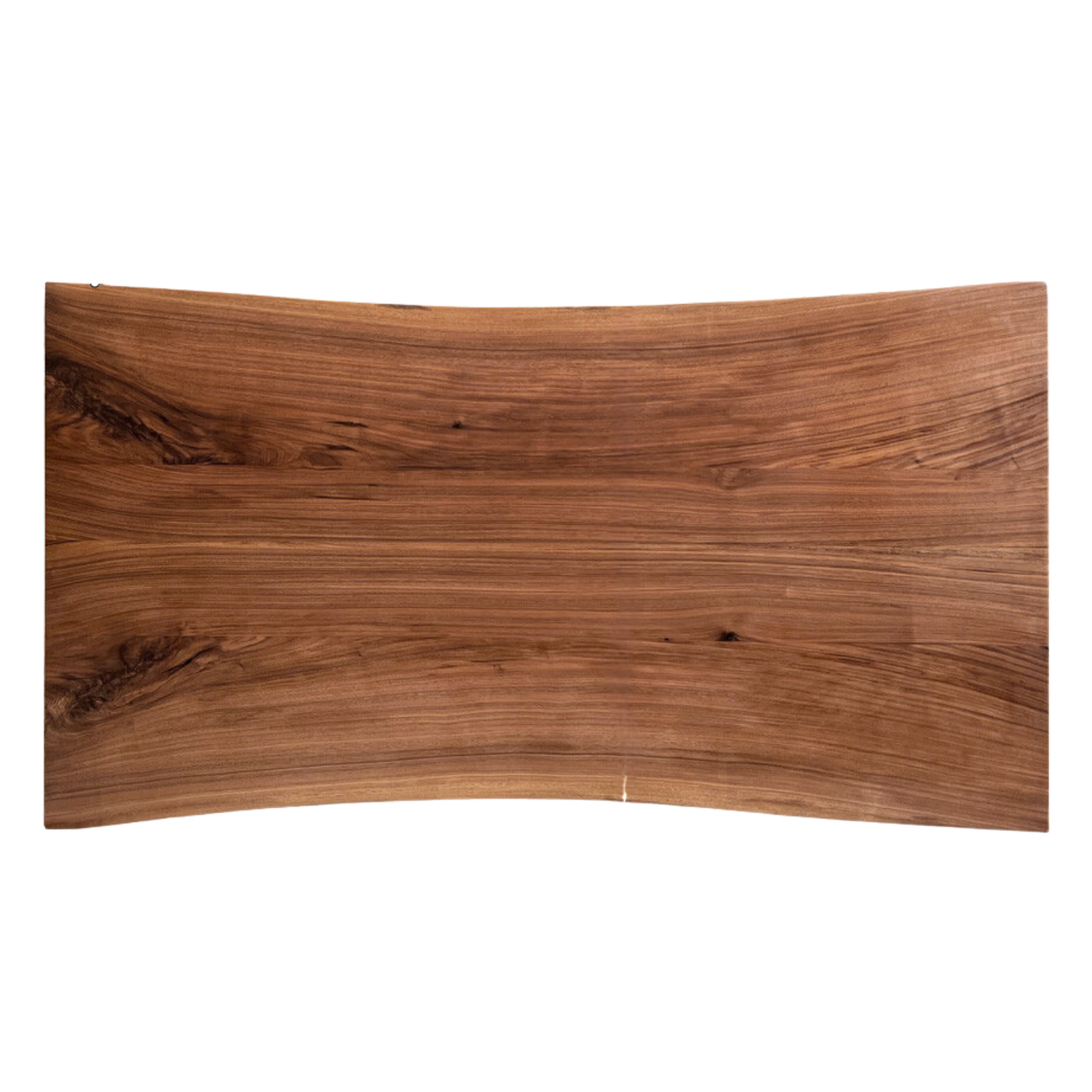 Black Walnut Solid Wood Natural Edge Large Board Dining Table