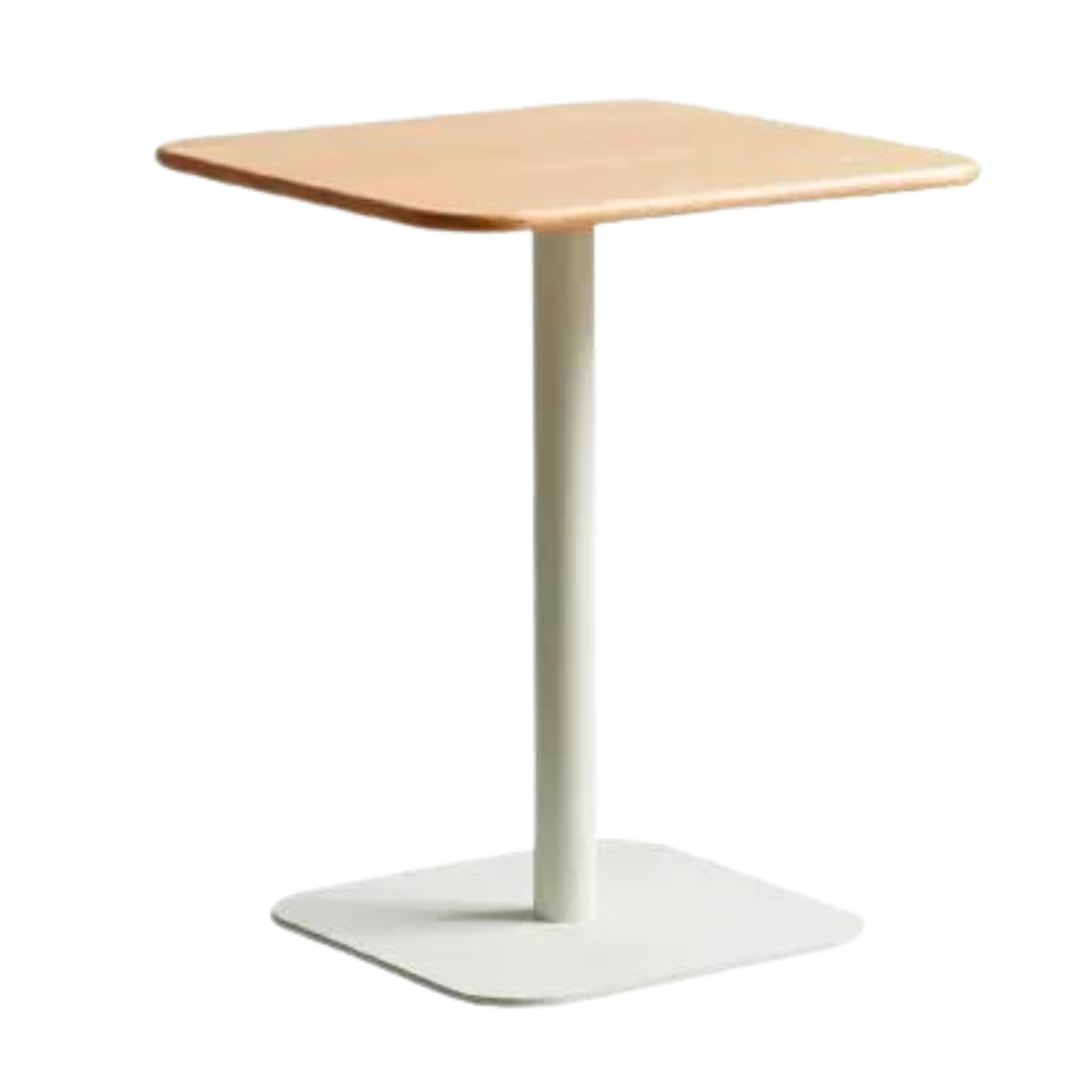 Beech Solid Wood Square Modern Coffee Table.