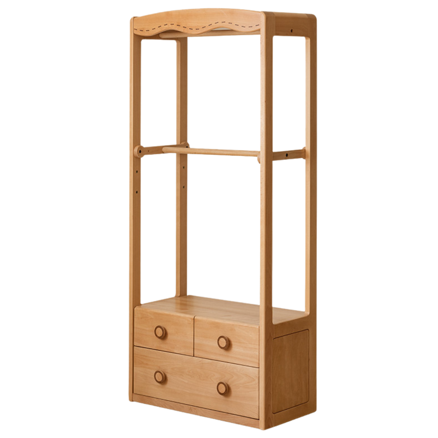 Beech Solid Wood Children's Wardrobe Hanger