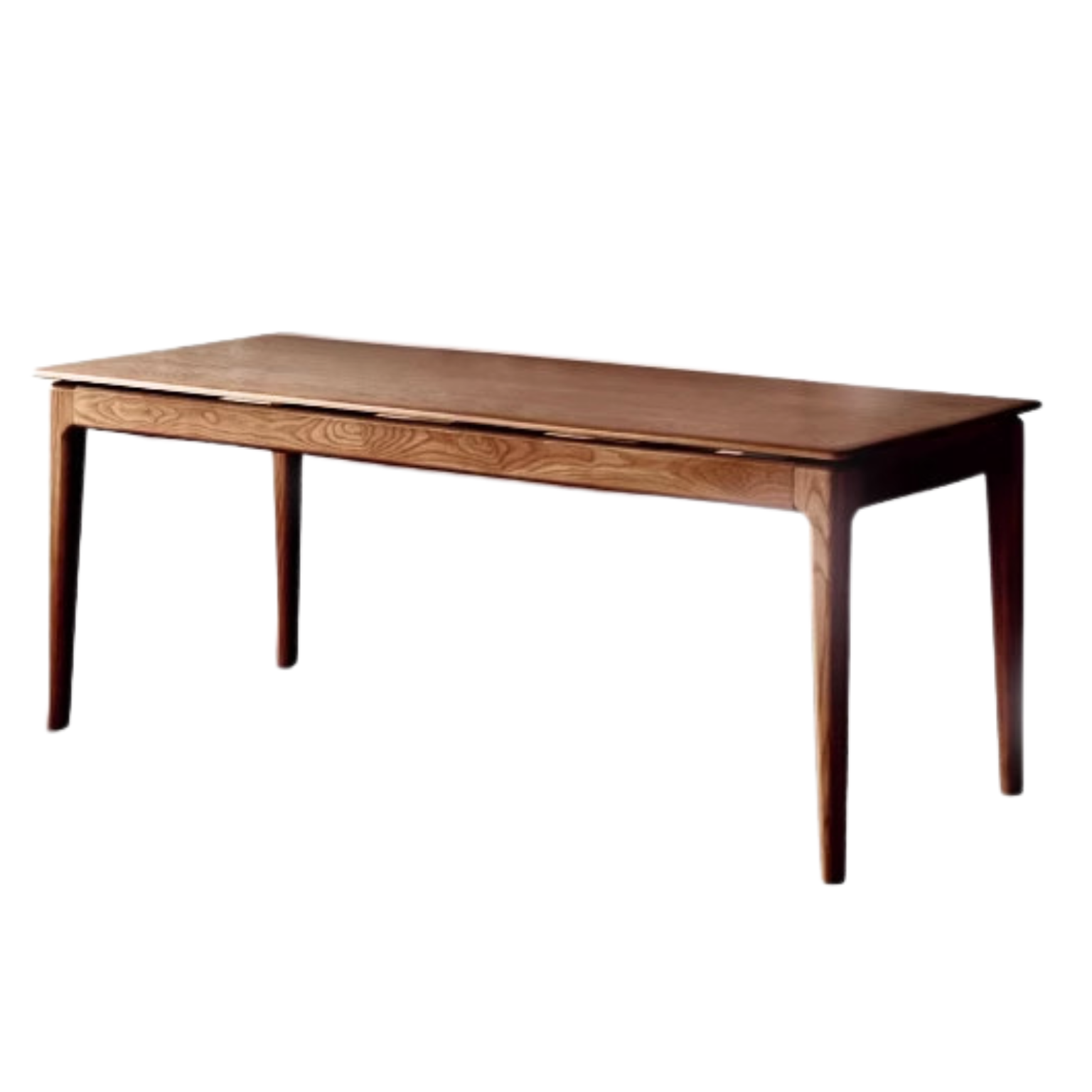 Black Walnut, Ash, Oak, Sandalwood Solid Wood Office Desk, Long Table