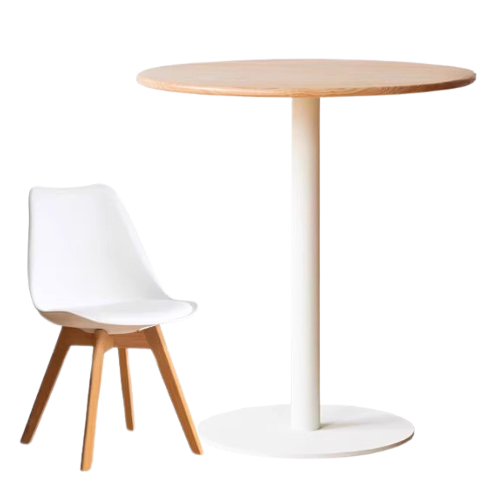 Oak Solid Wood Lifting Side Table