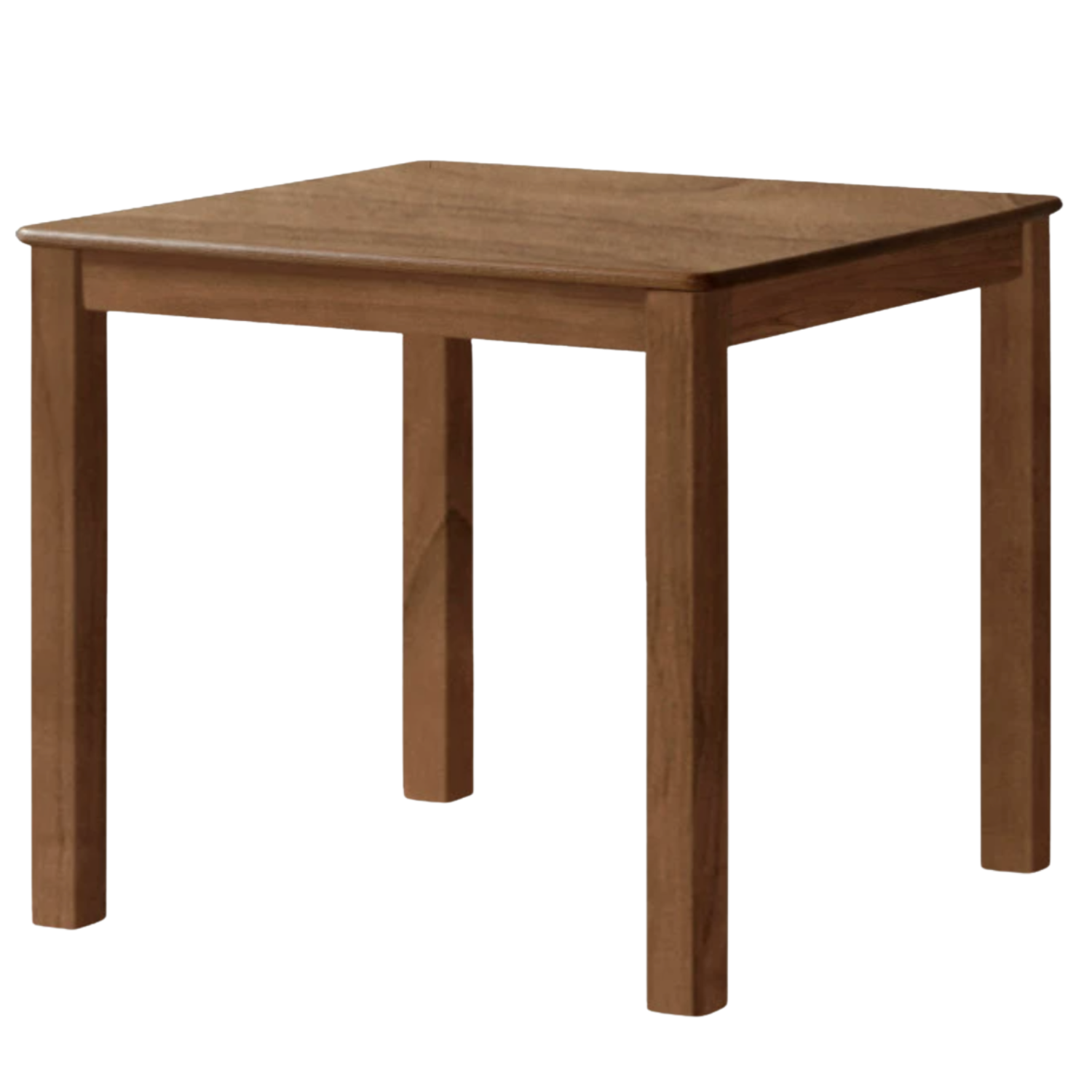 Oak, Solid Rubberwood Square Modern Dining Table