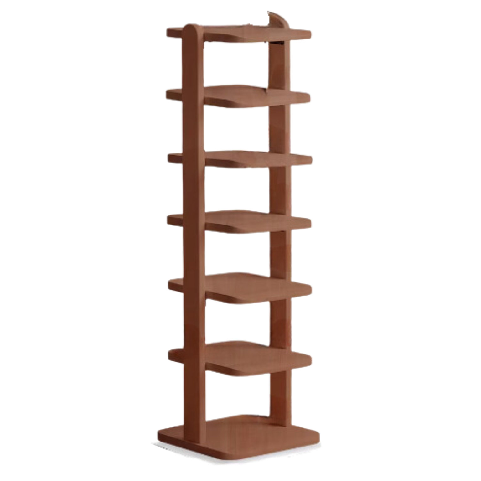 Rubberwood, Beech Solid Wood Narrow Shoe Rack