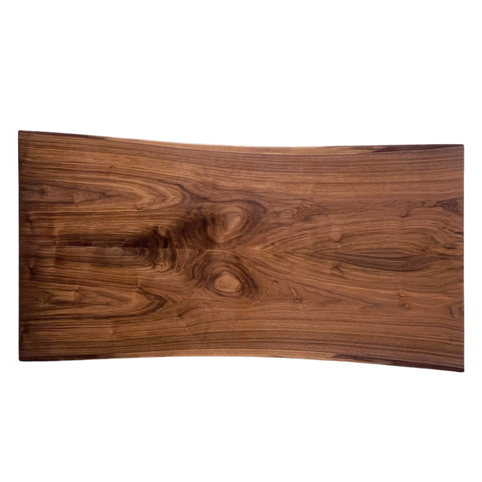 Black Walnut Solid Wood Natural Edge Large Board Dining Table