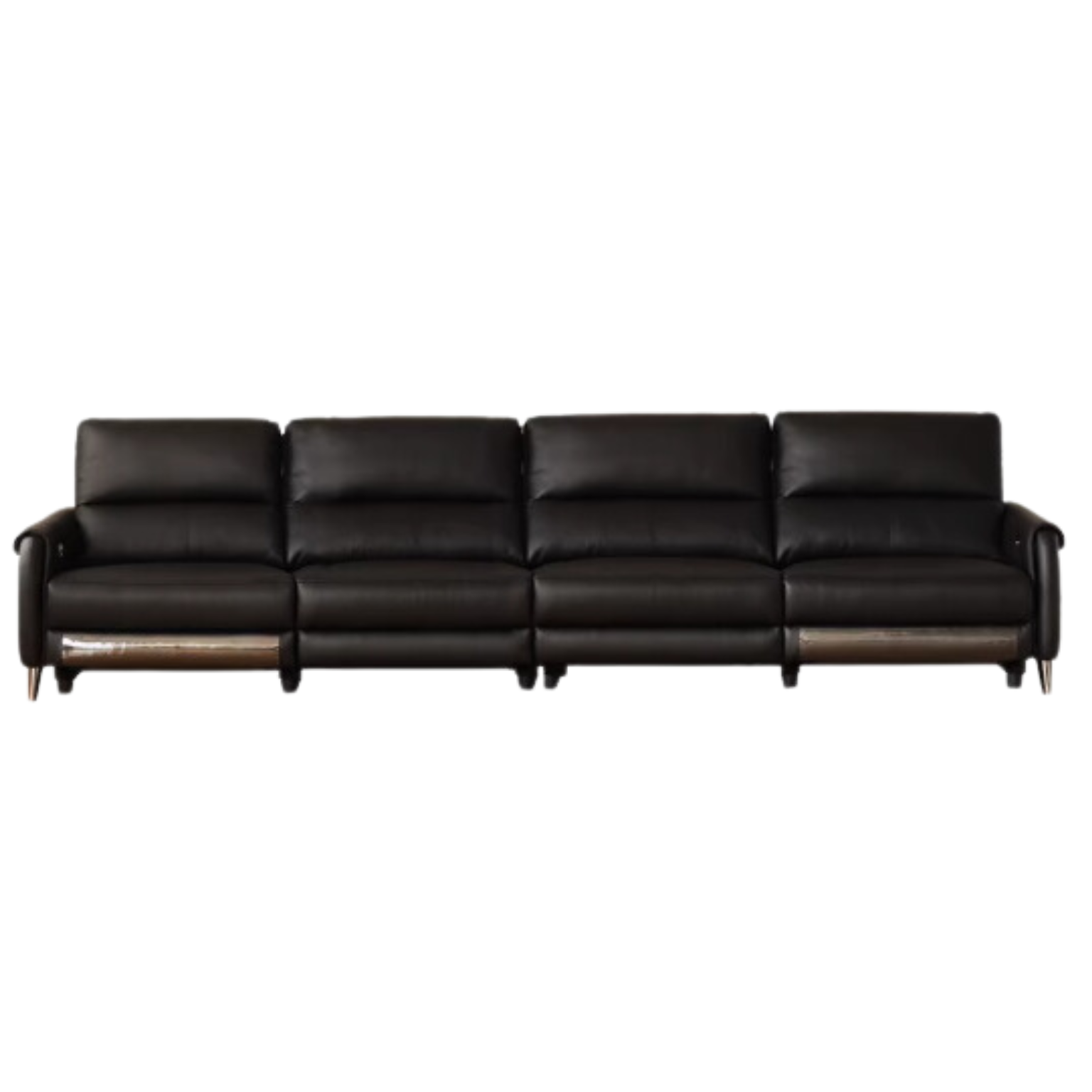 Genuine Leather Zero Wall Multifunctional Electric Sofa, Top Layer Cowhide Sofa.
