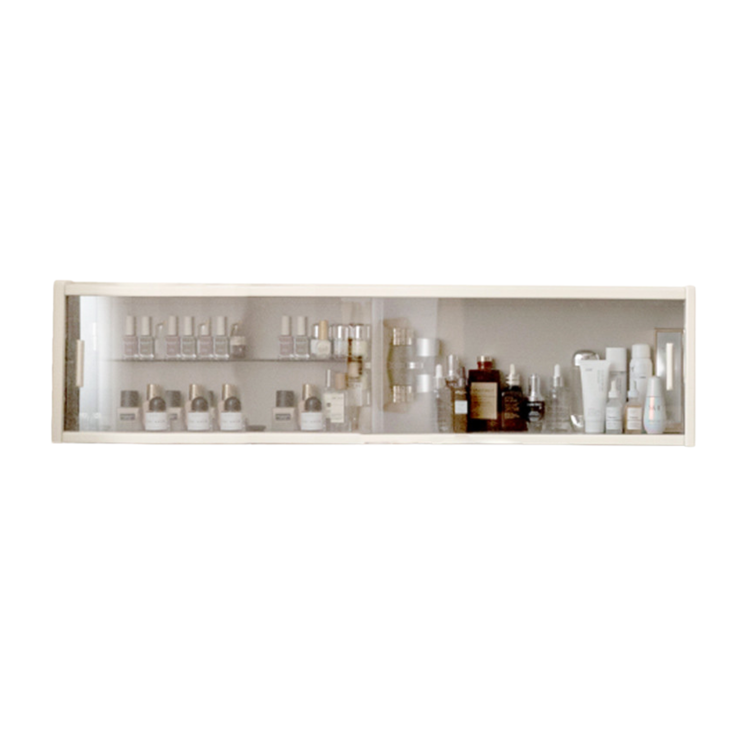 Solid Rubberwood Cream Style Dressing Table Integrated Drawer.
