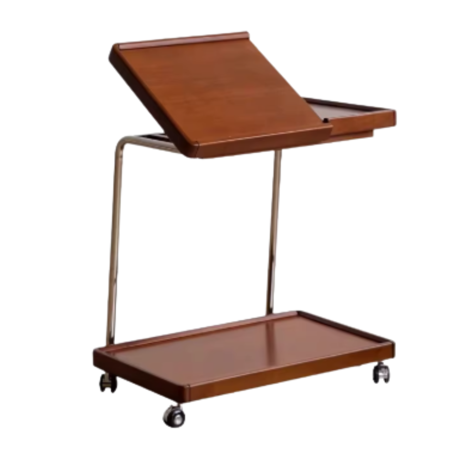 Beech, Ash, Oak, Cherry, Poplar Solid Wood C-type Side Table Modern