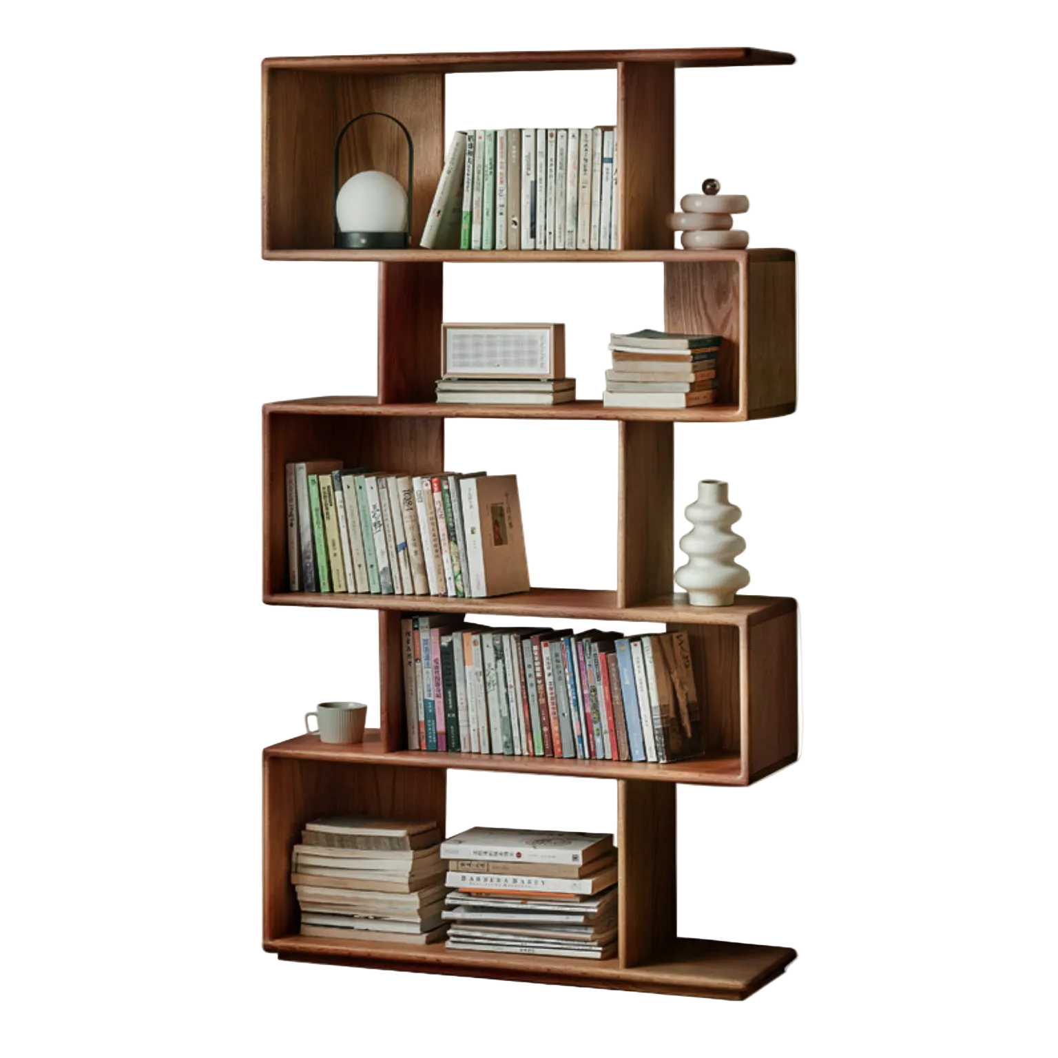 Oak Solid Wood Japanese Style Bookcase