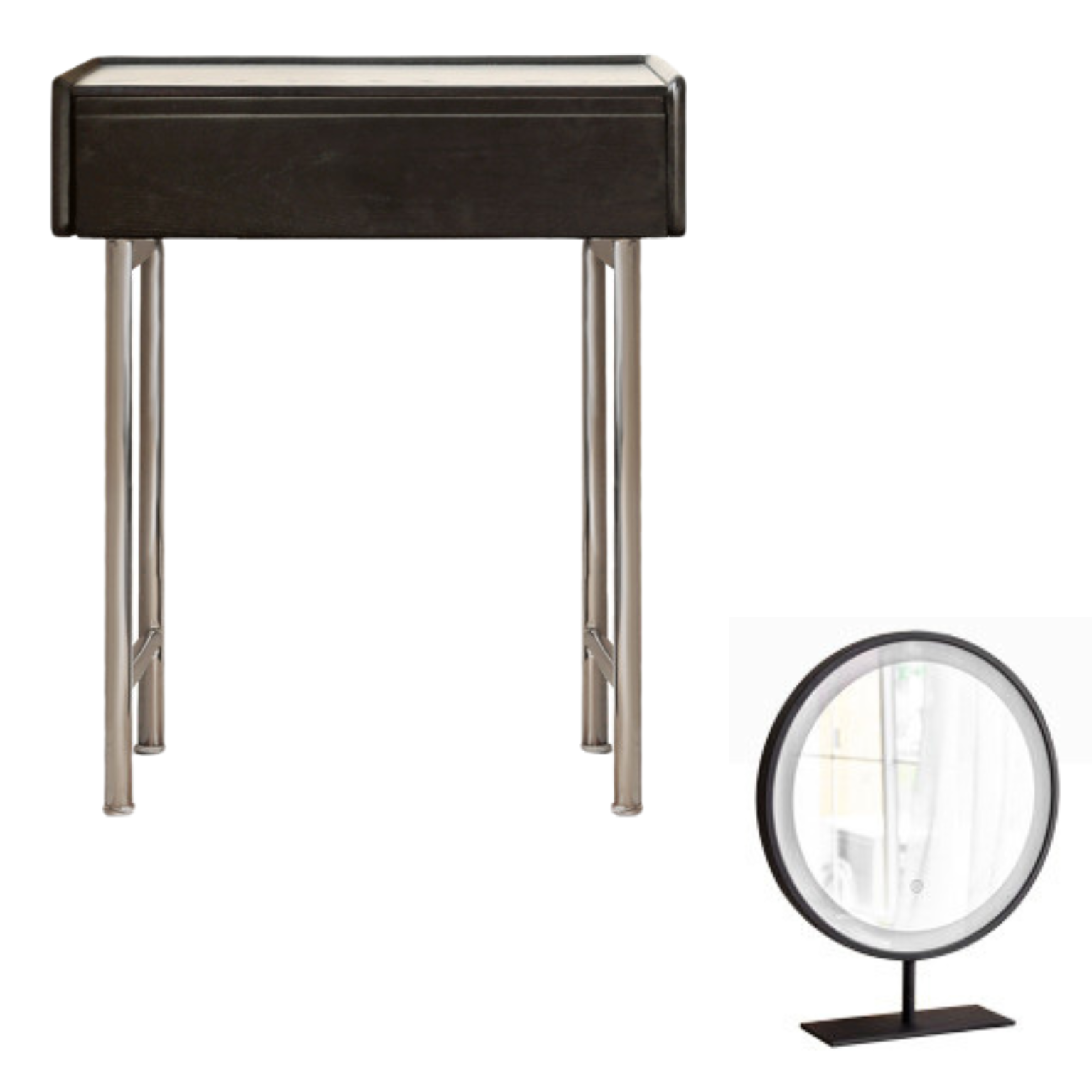 Oak Solid Wood Telescopic Dressing Table.