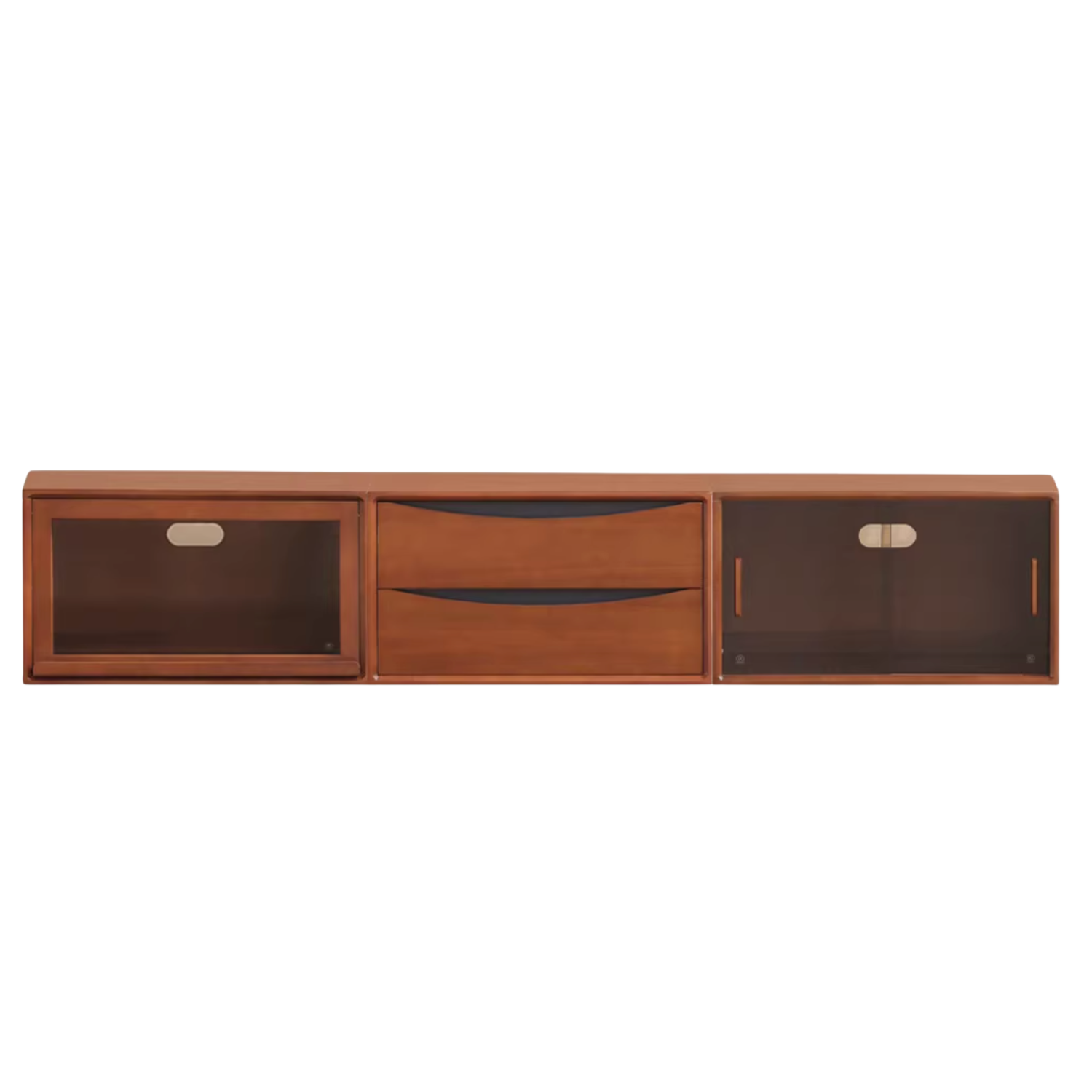 Poplar Solid Wood Ancient Style TV Stand Combination.