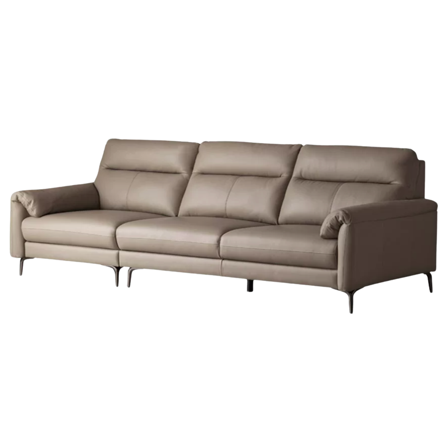 Genuine Leather Italian Normcore Modern Sofa