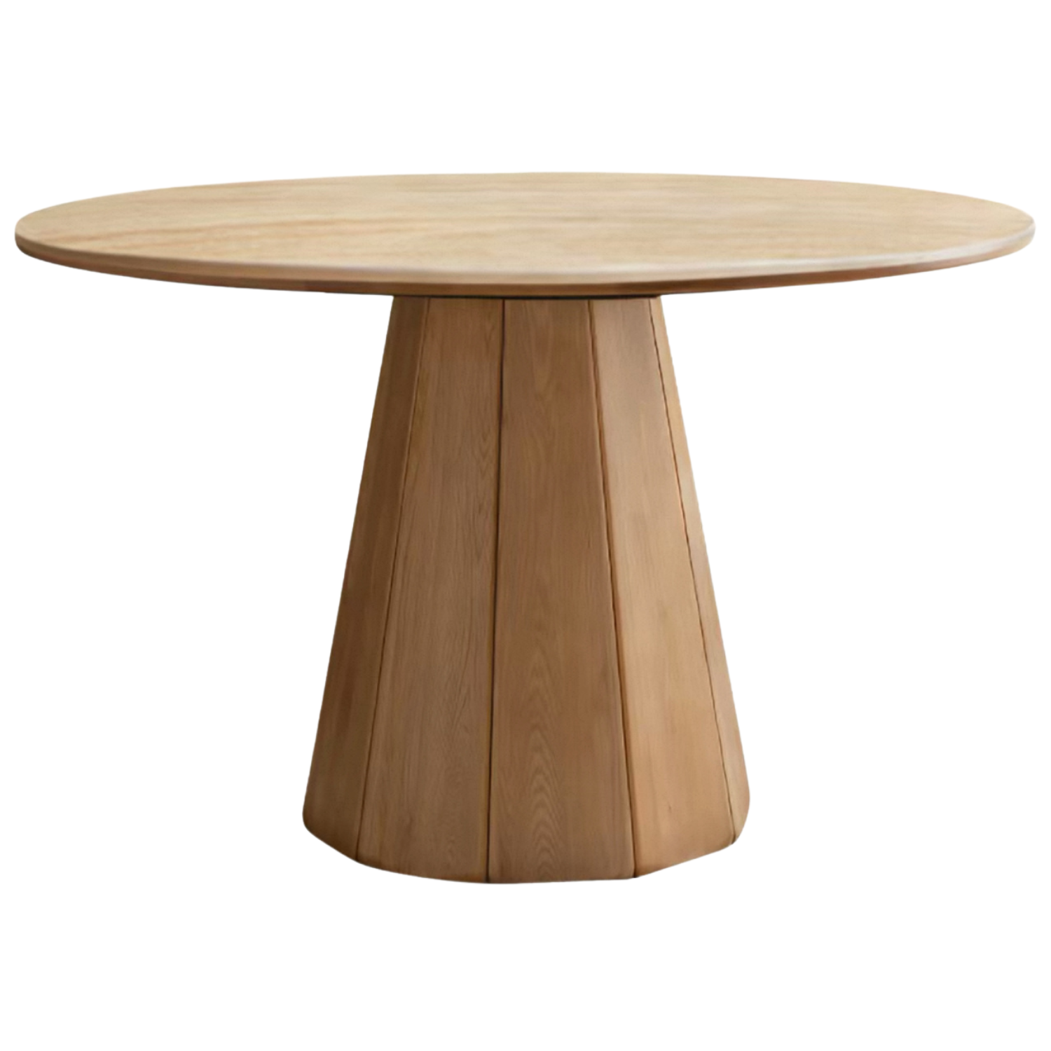 Ash Solid Wood Round Dining Table.