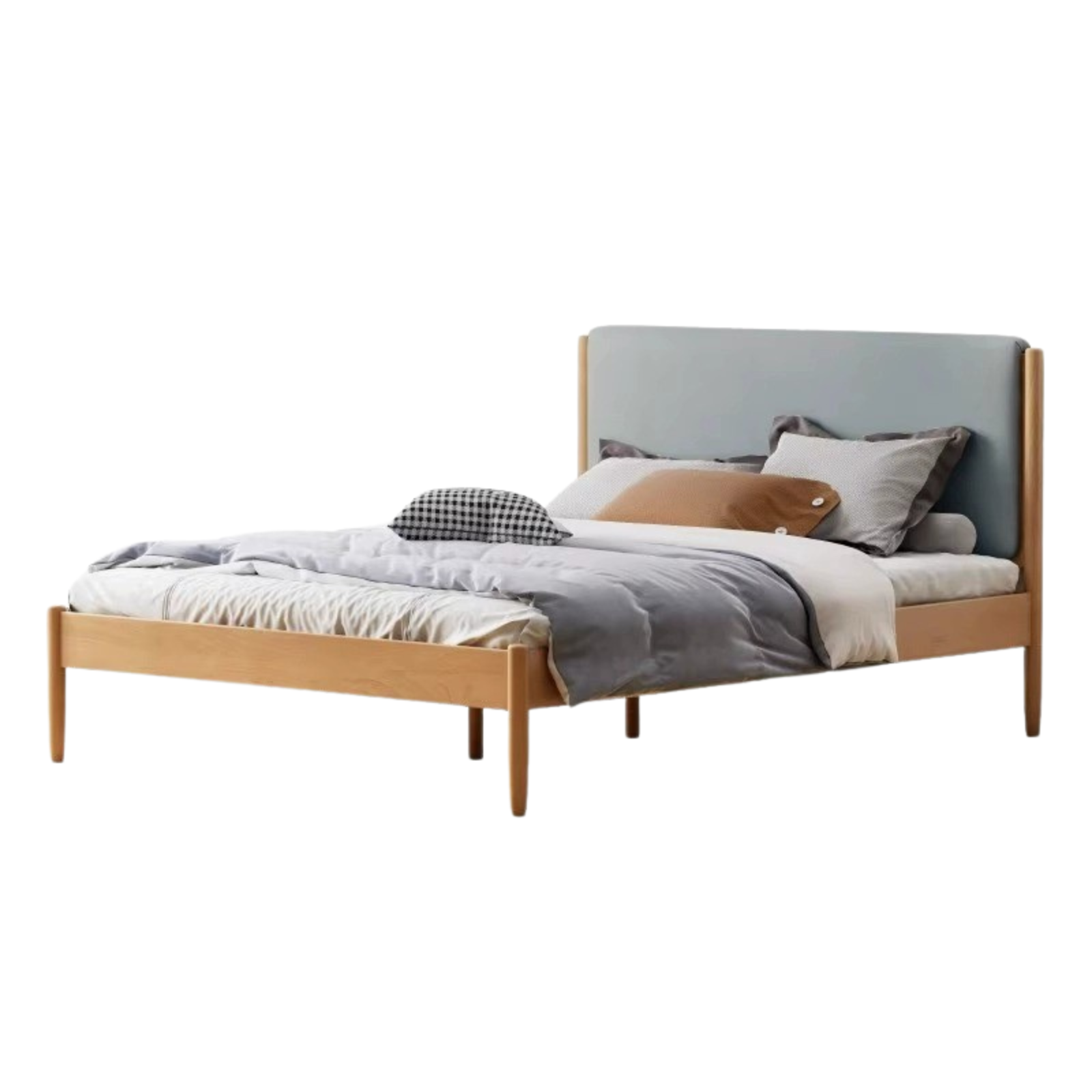 Beech Solid Wood Children's Soft Single Bed