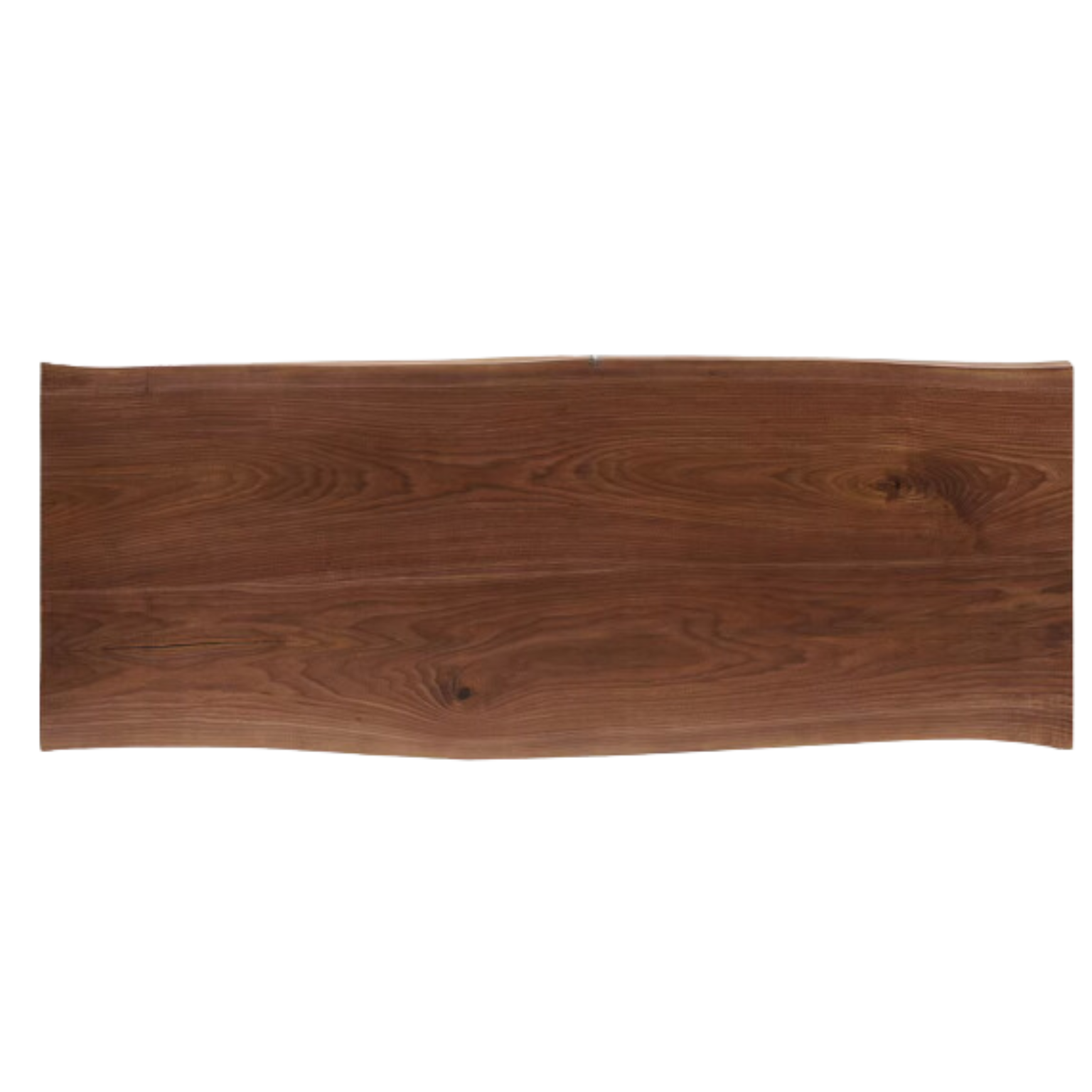 Black Walnut Solid Wood Natural Edge Large Board Dining Table