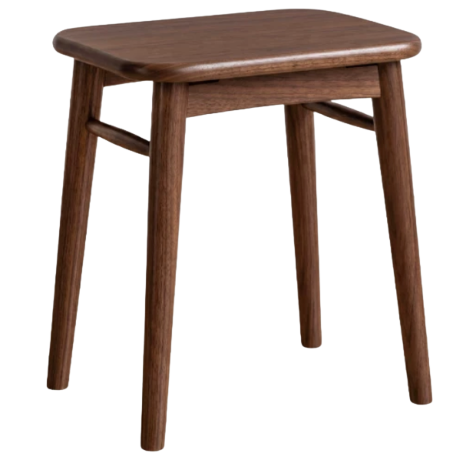 Black Walnut, Oak, Cherry, Golden Rosewood, Rubberwood, Sandalwood Solid Wood Dressing Stool