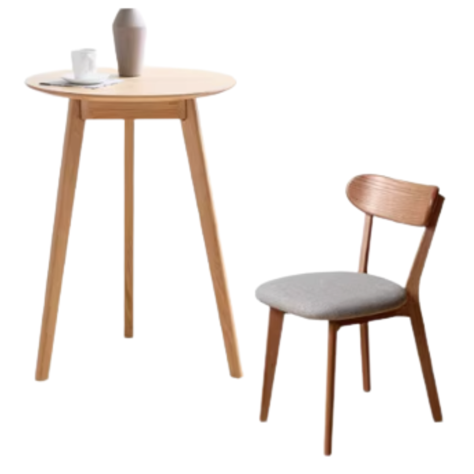 Oak Solid Wood Side Table