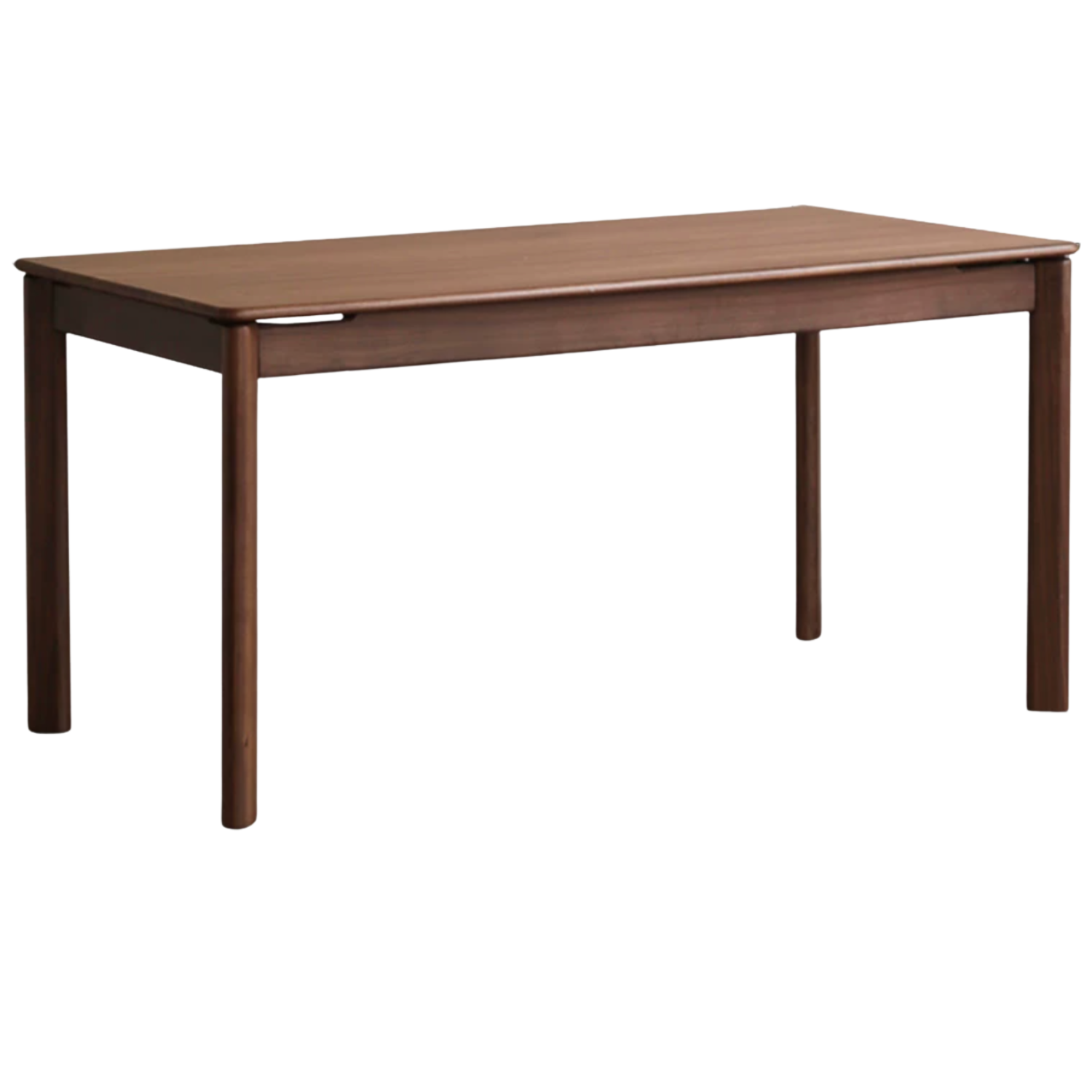 Black Walnut, Sandalwood, Ash Solid Wood Modern Rectangular Table