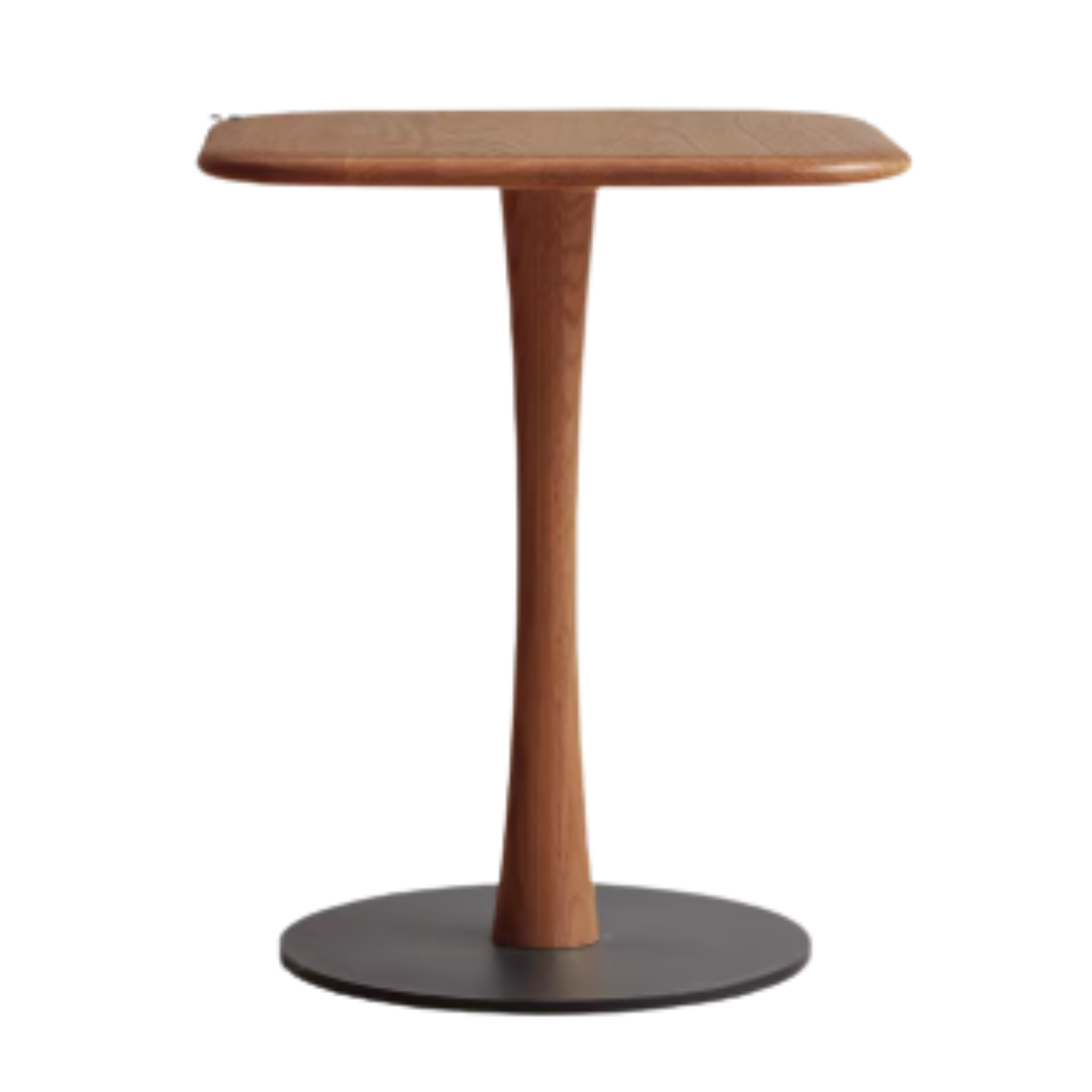 Oak, Black Walnut, Cherry, Beech Solid Wood Round Side Table Modern