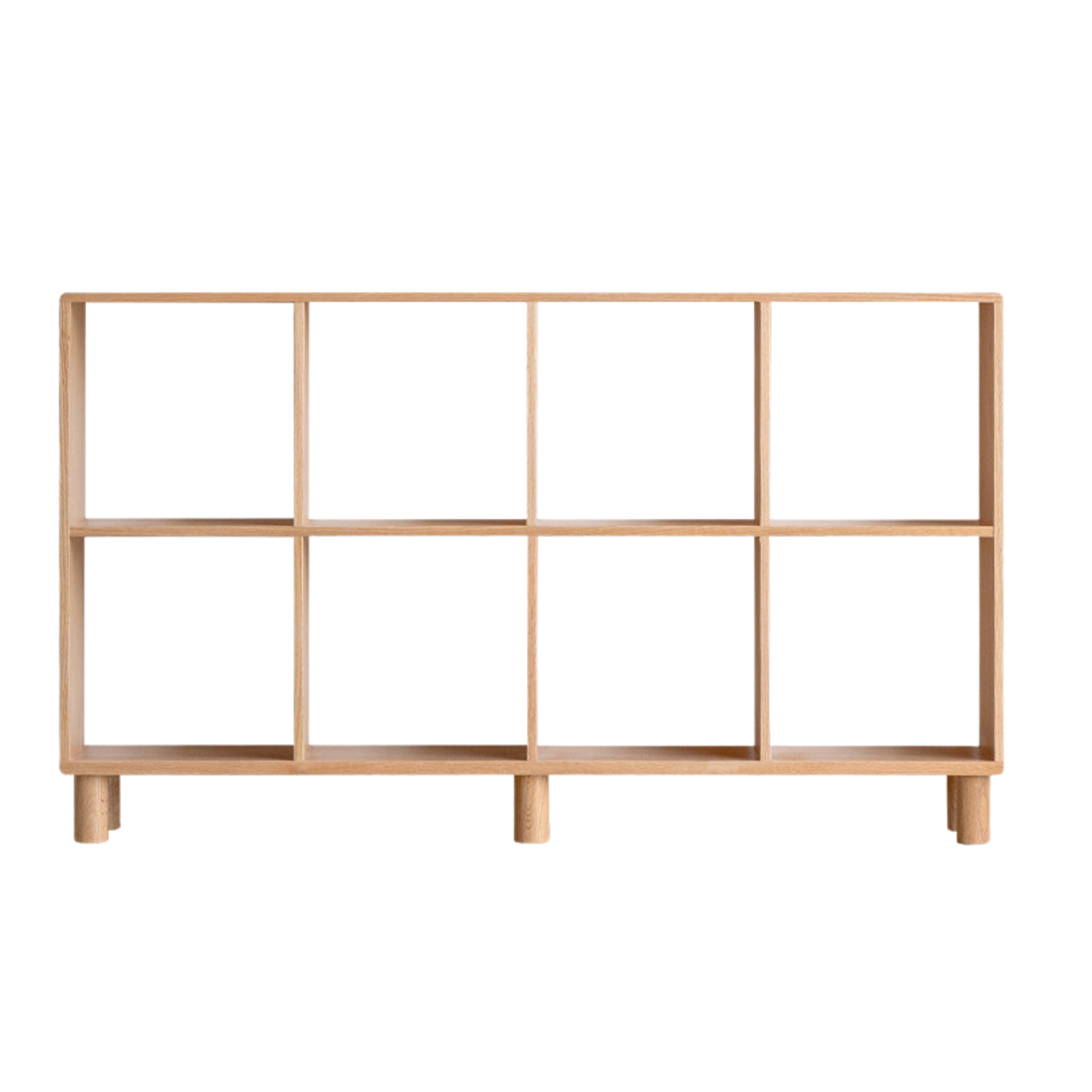 Beech, Oak Solid Wood Bookshelf Bookcase Free Combination