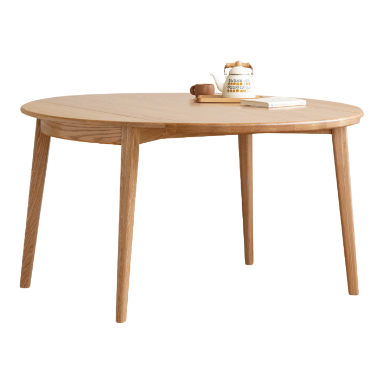 Oak Solid Wood Folding Dining Table