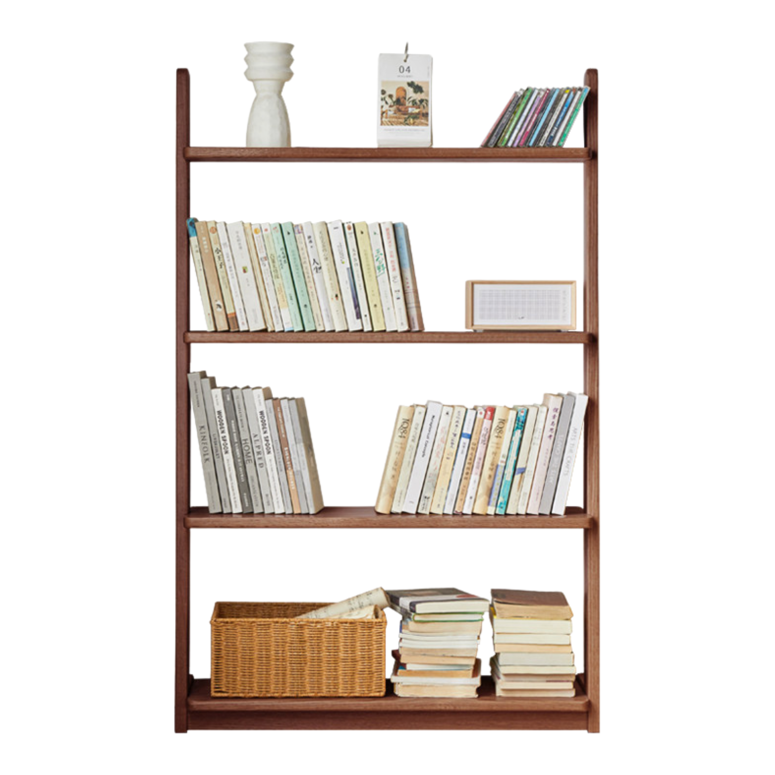 Oak, Beech Solid Wood Bookshelf Racks