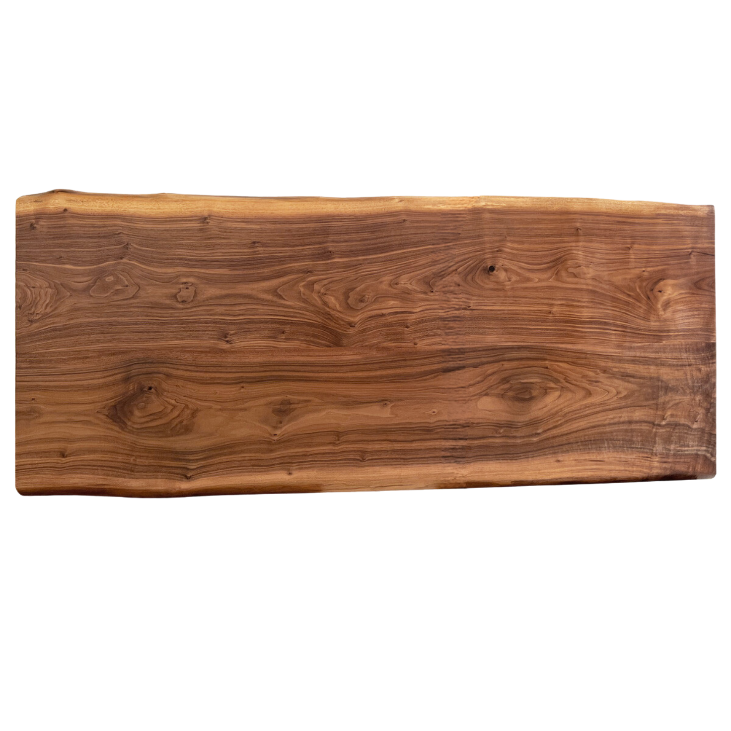 Black Walnut Solid Wood Natural Edge Large Board Dining Table
