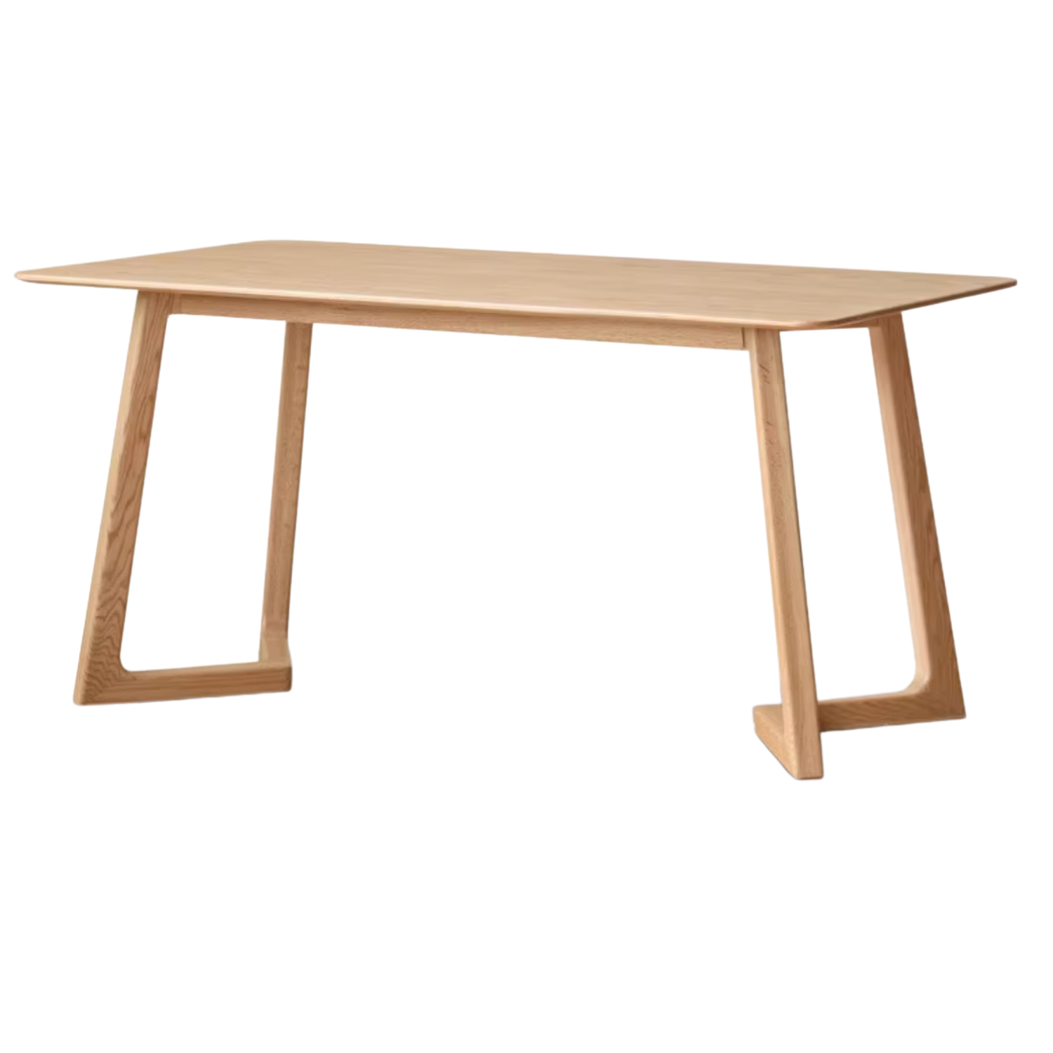 Oak, Ash Solid Wood Large Office Desk